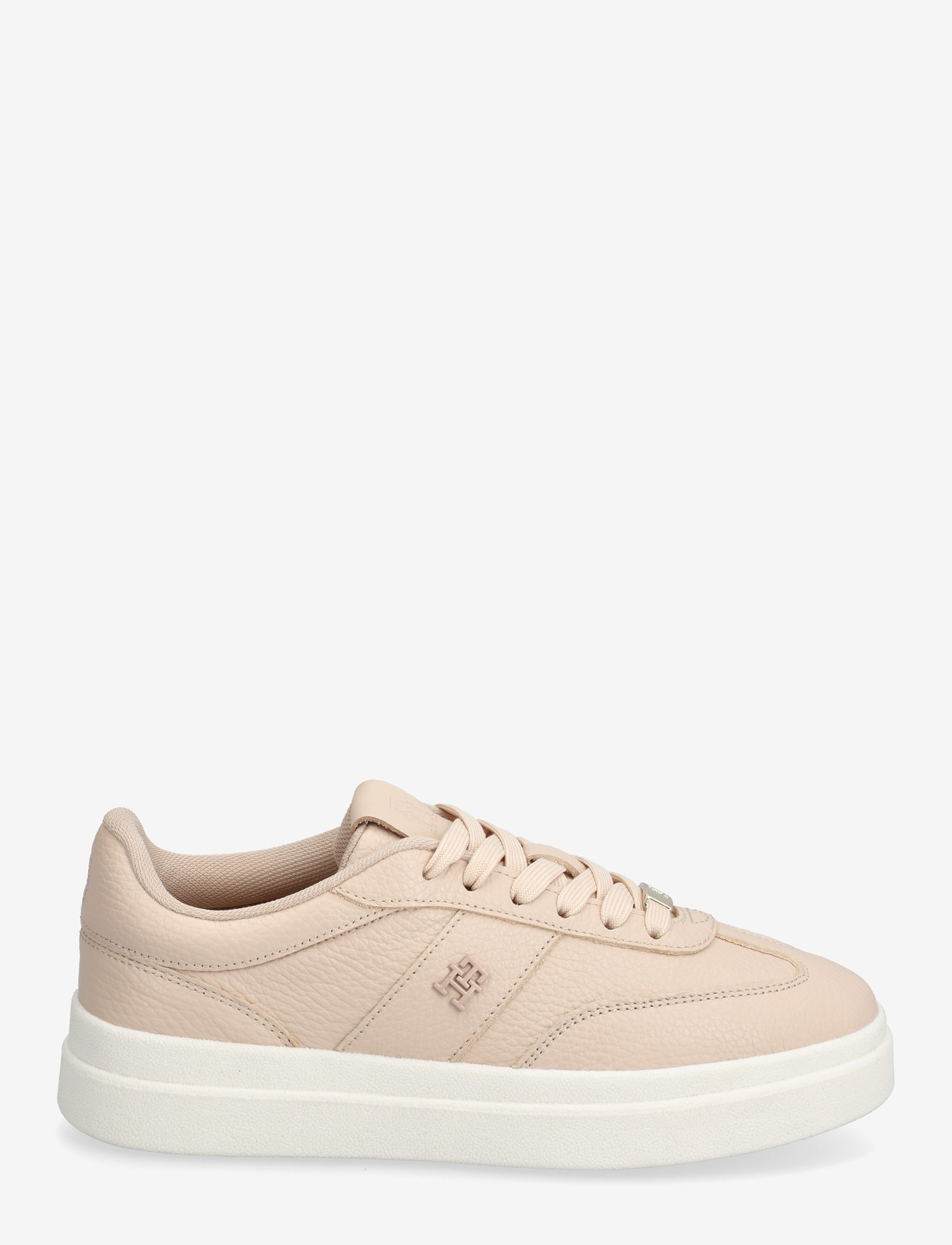 Tommy Hilfiger - MODERN COURT SNEAKER TUMBLED LTR - madala säärega tossud - misty blush - 1
