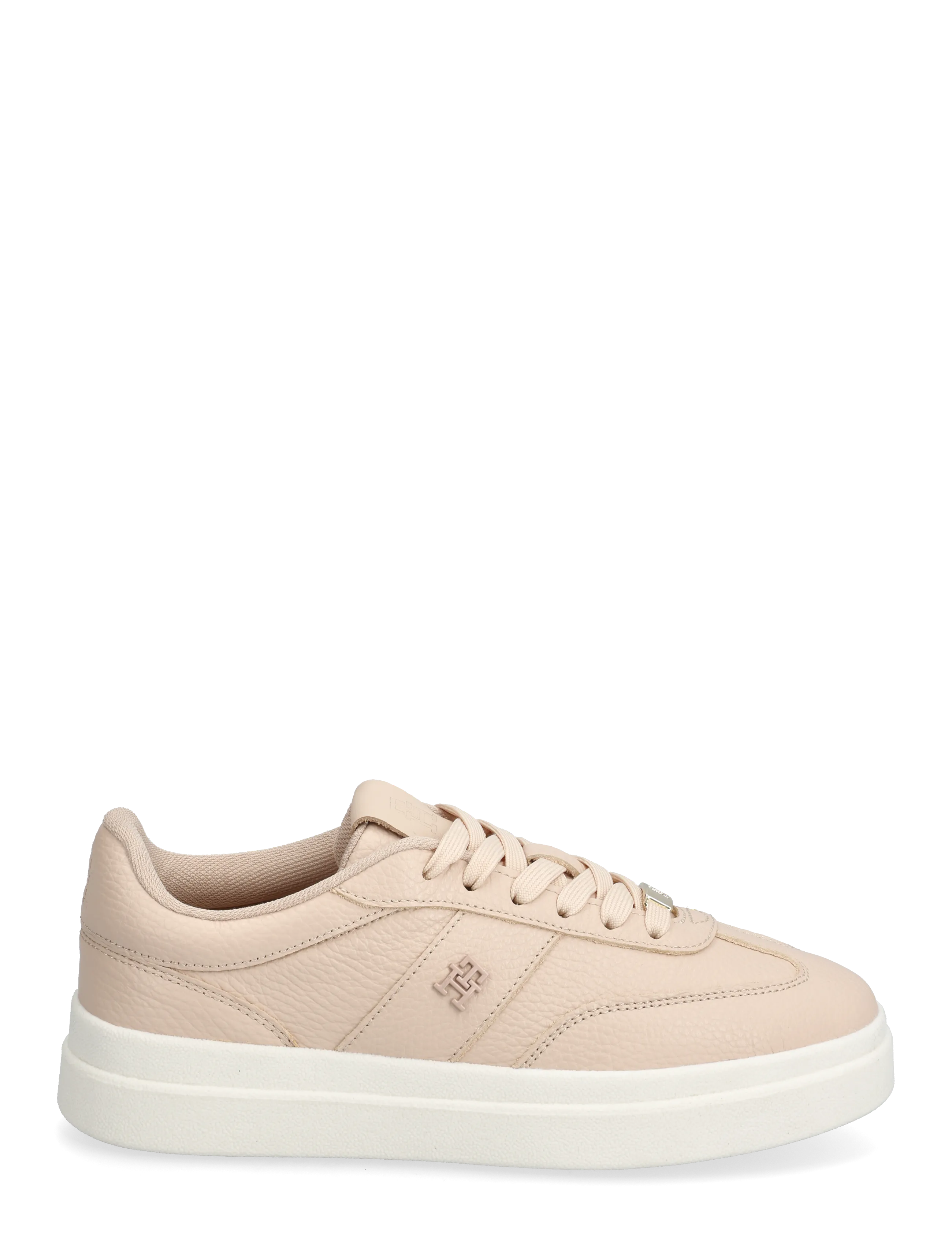 Tommy Hilfiger - MODERN COURT SNEAKER TUMBLED LTR - baskets basses - misty blush - 1