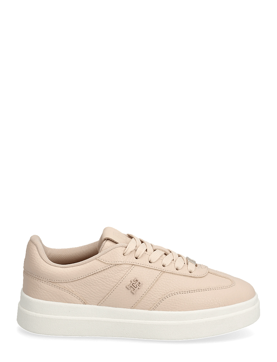 Tommy Hilfiger - MODERN COURT SNEAKER TUMBLED LTR - baskets basses - misty blush - 1