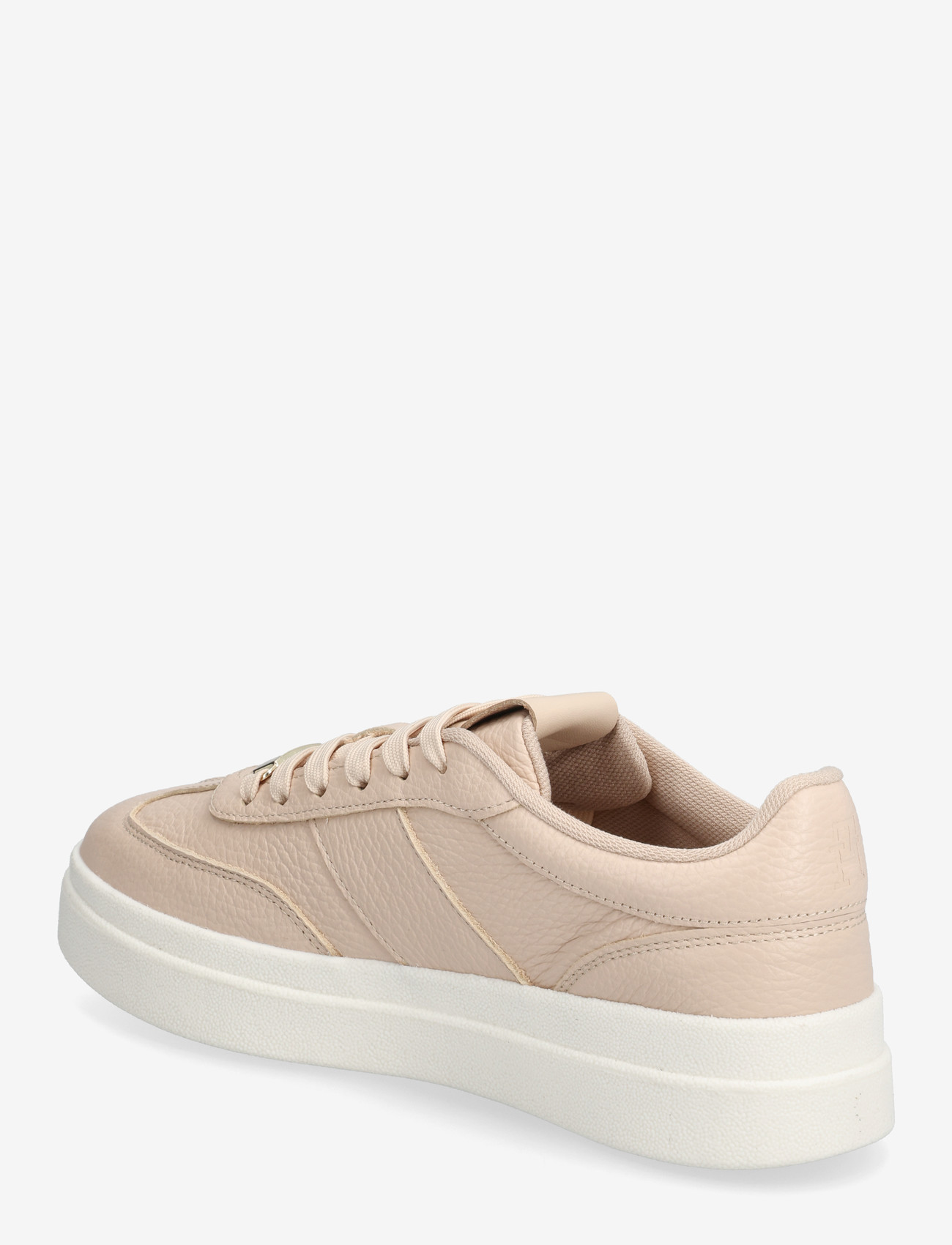 Tommy Hilfiger - MODERN COURT SNEAKER TUMBLED LTR - madala säärega tossud - misty blush - 2