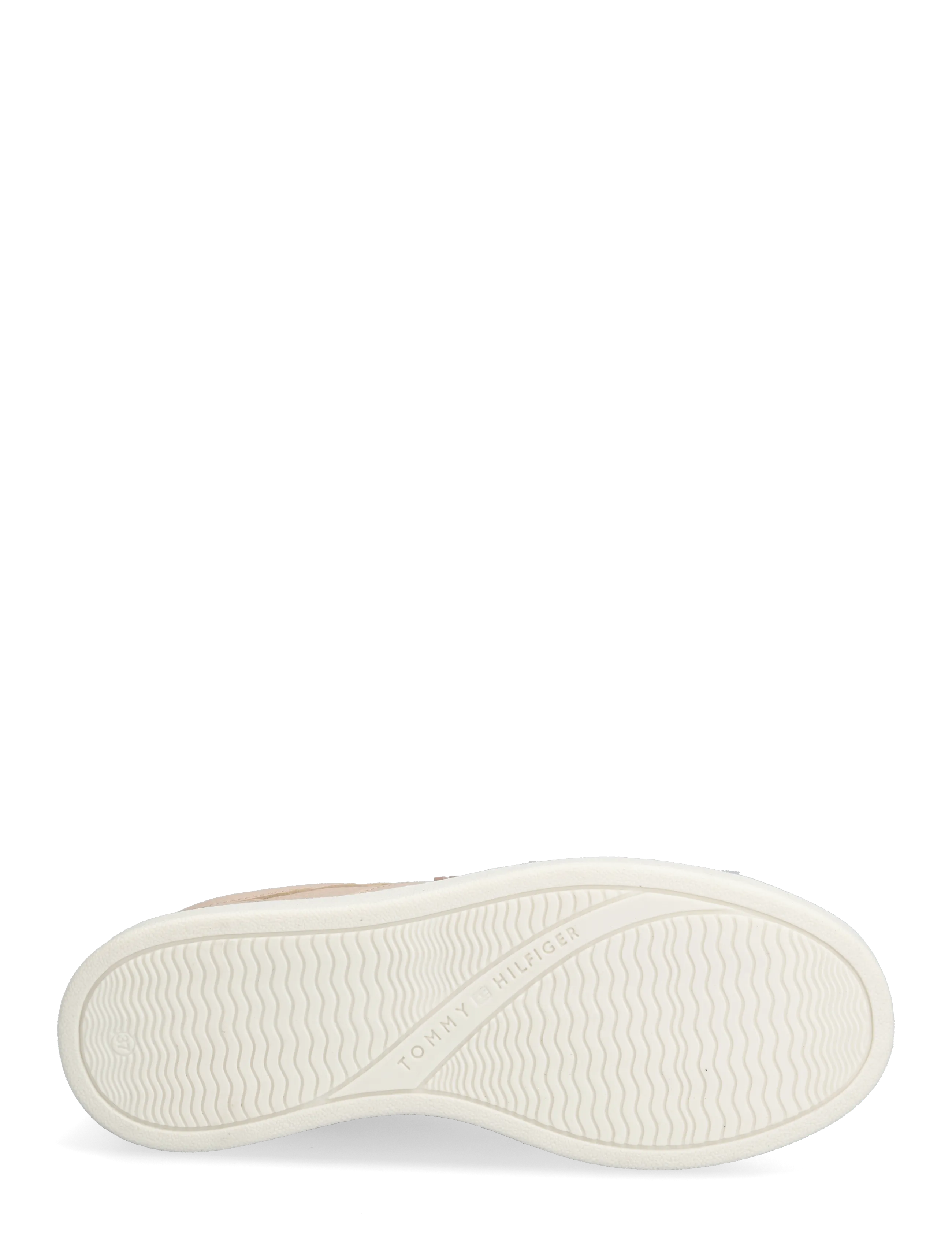 Tommy Hilfiger - MODERN COURT SNEAKER TUMBLED LTR - baskets basses - misty blush - 4
