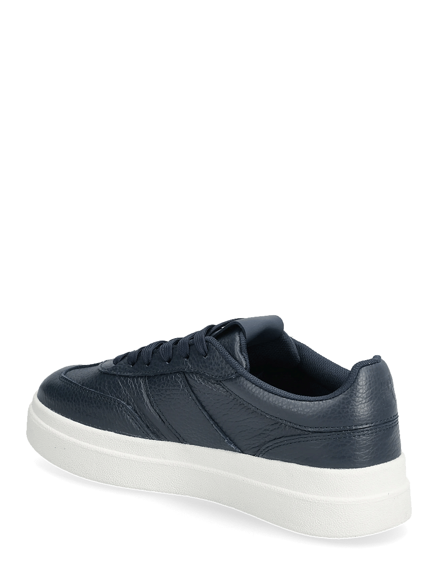 Tommy Hilfiger - MODERN COURT SNEAKER TUMBLED LTR - niedrige sneaker - space blue - 2