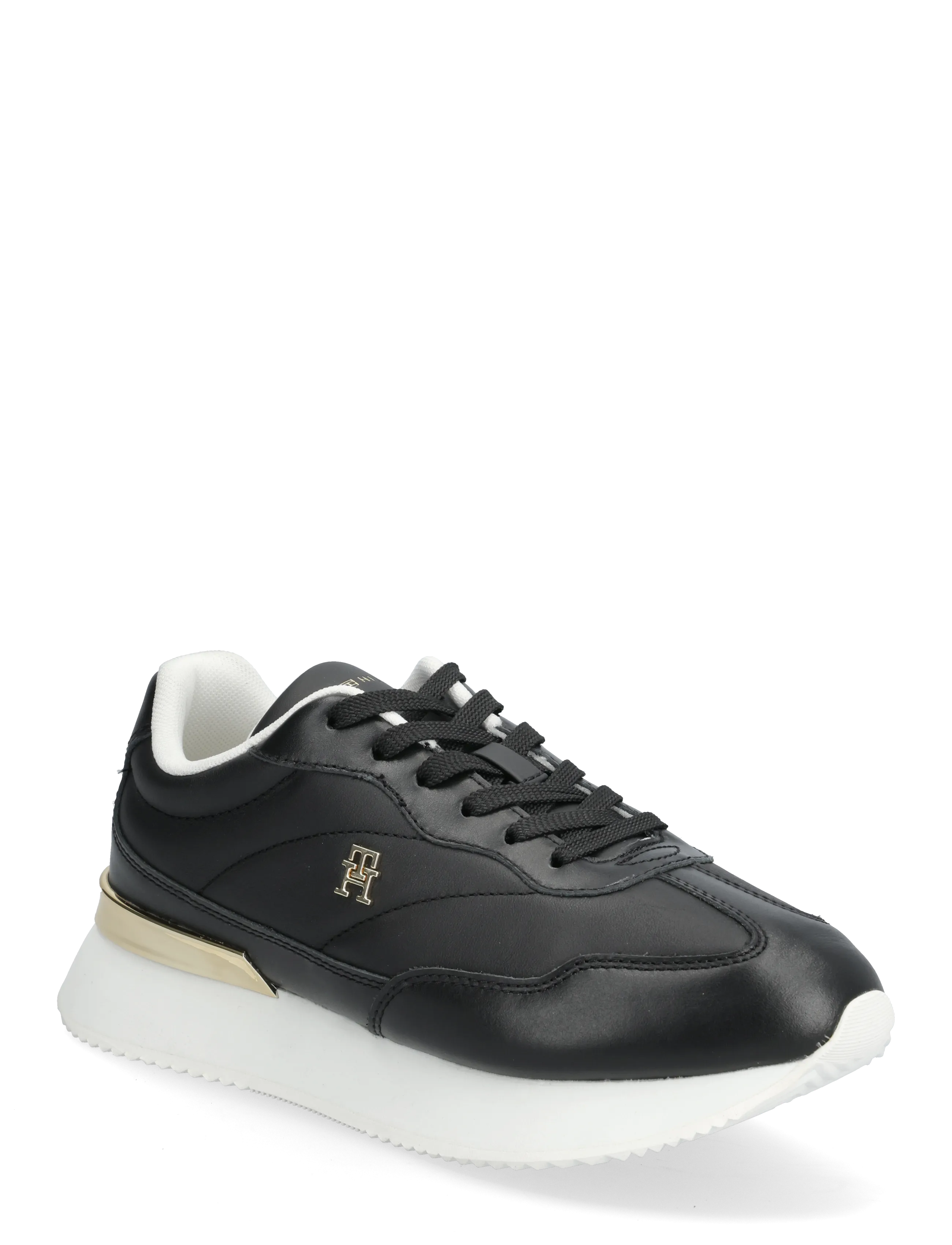 Tommy Hilfiger Chic Fashion Runner, Kvinder, Mode Runner, Sort, Str: 36