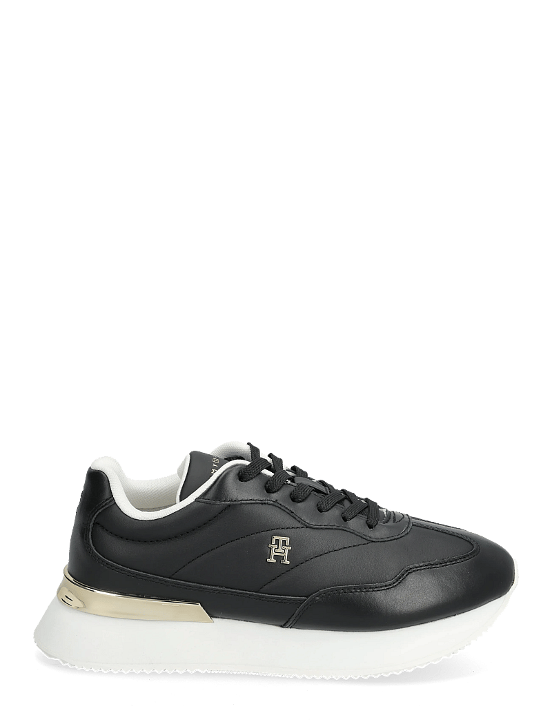 Tommy Hilfiger - CHIC FASHION RUNNER - niedrige sneakers - black ecru - 1