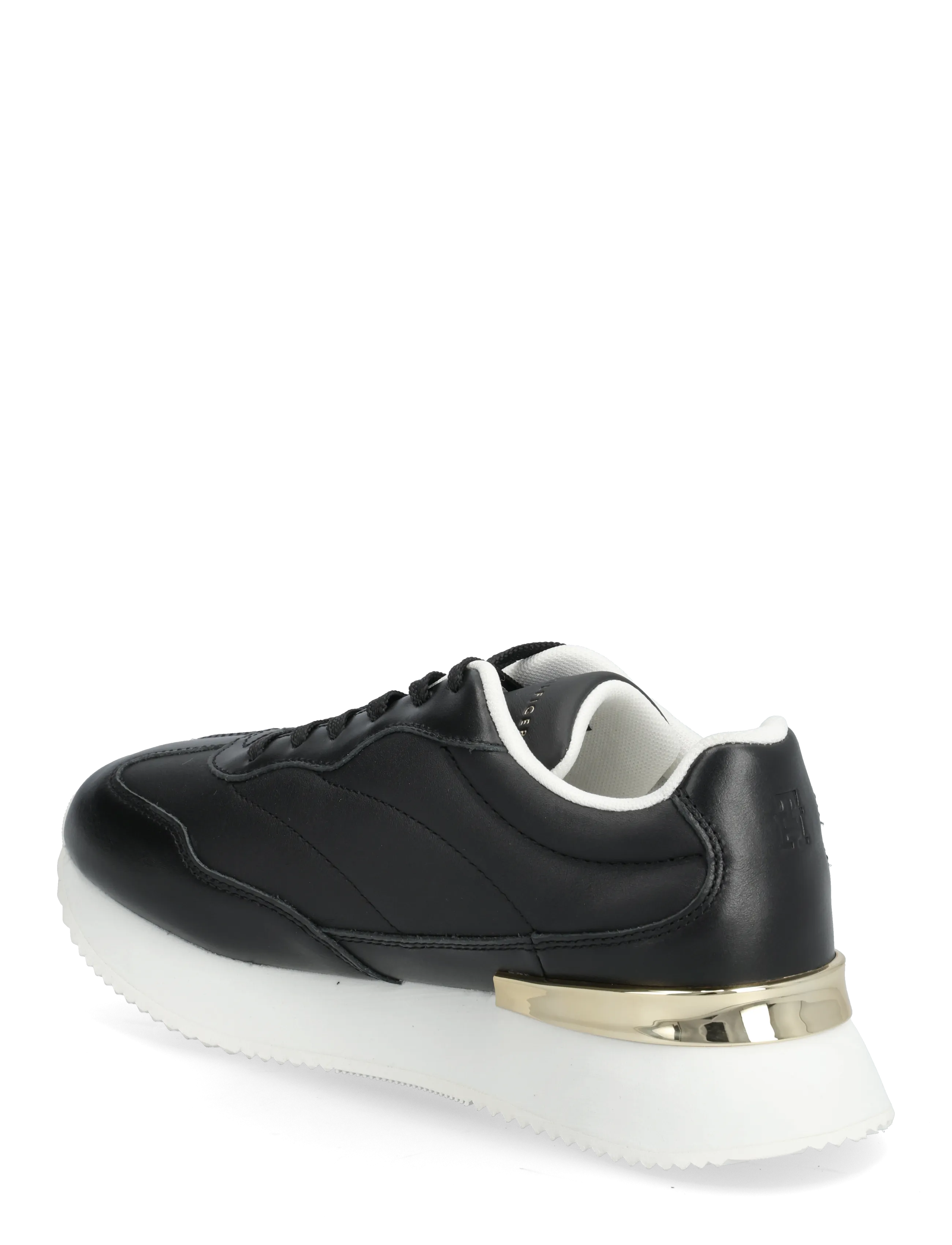 Tommy Hilfiger - CHIC FASHION RUNNER - niedrige sneaker - black ecru - 2