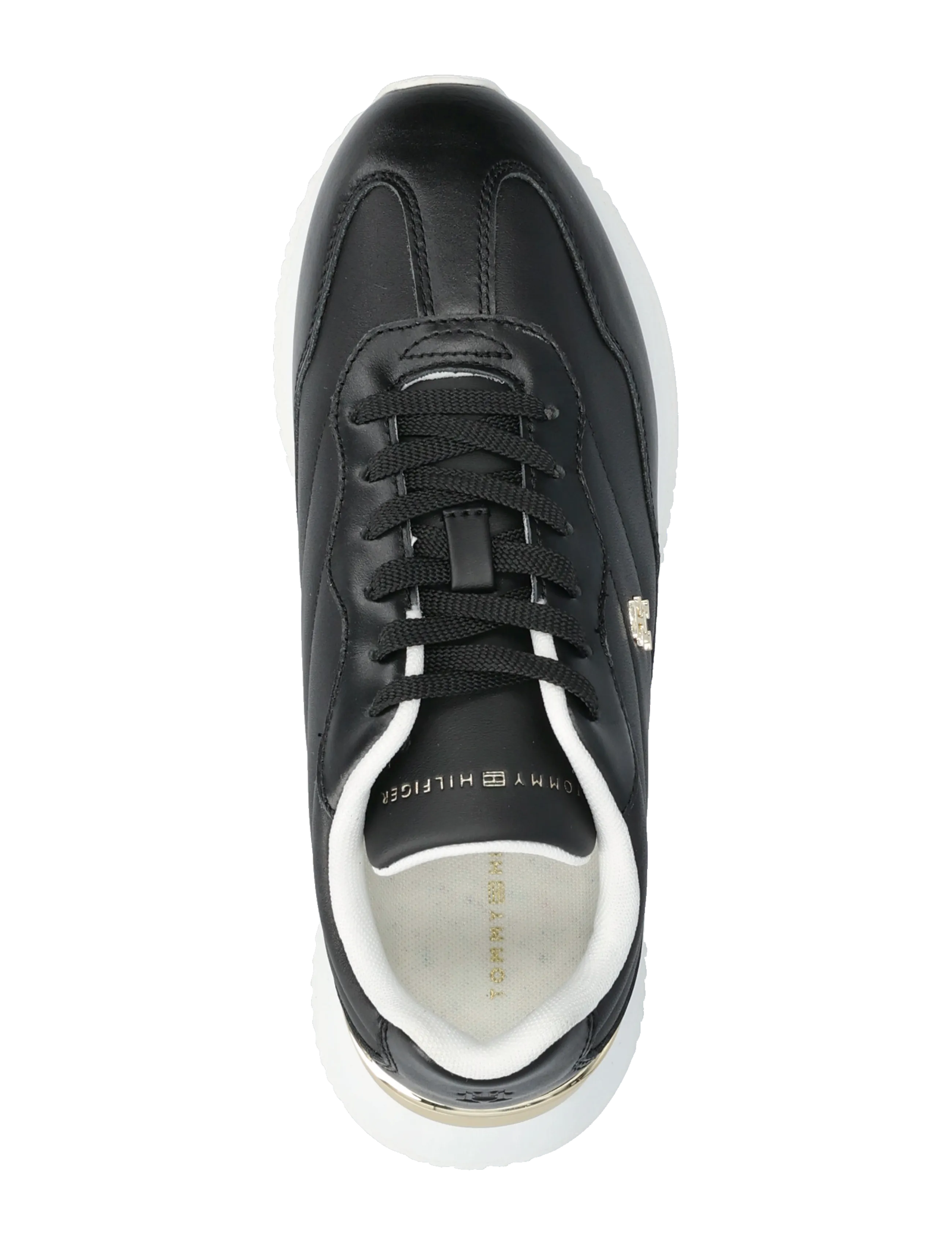 Tommy Hilfiger - CHIC FASHION RUNNER - niedrige sneaker - black ecru - 3
