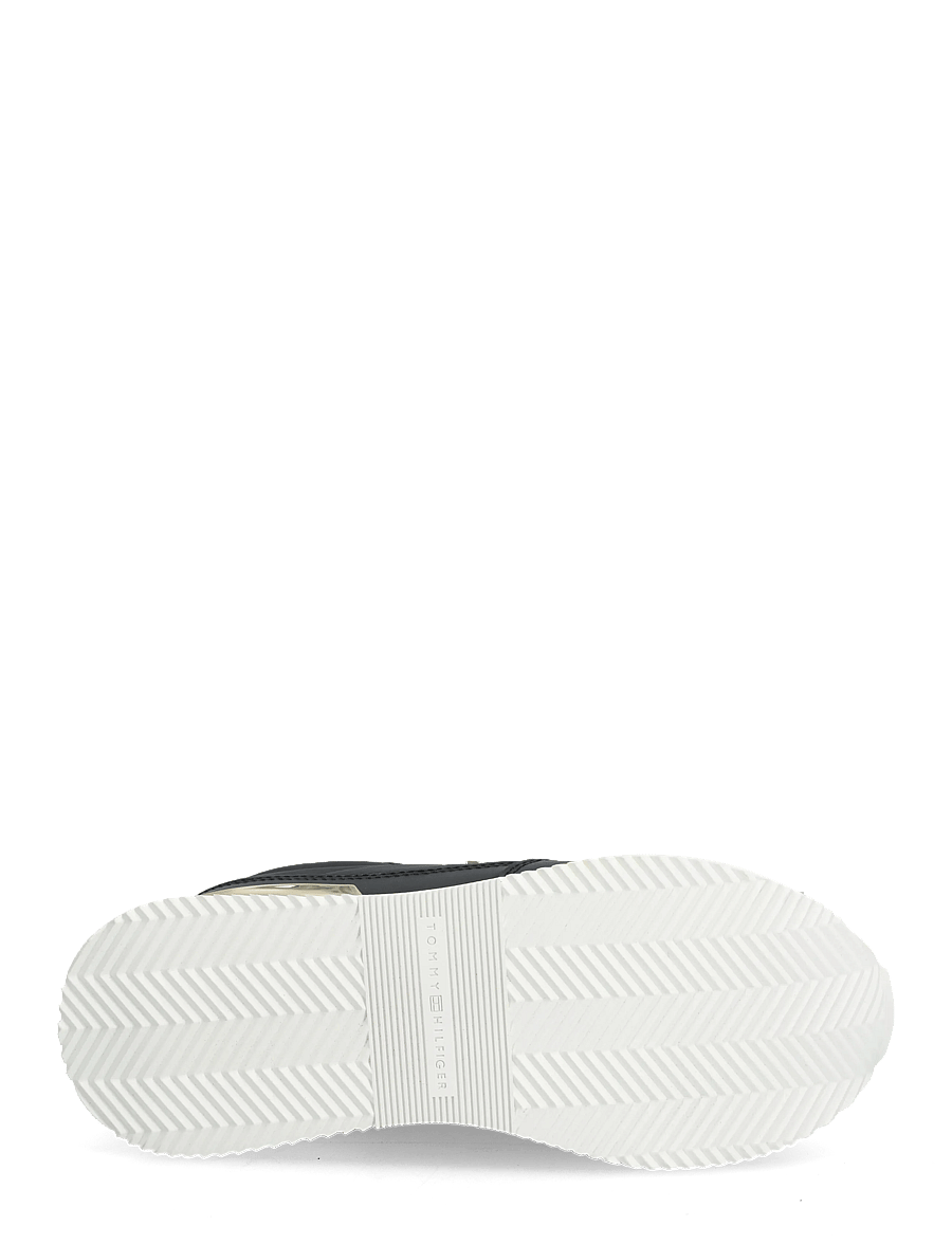 Tommy Hilfiger - CHIC FASHION RUNNER - niedrige sneaker - black ecru - 4