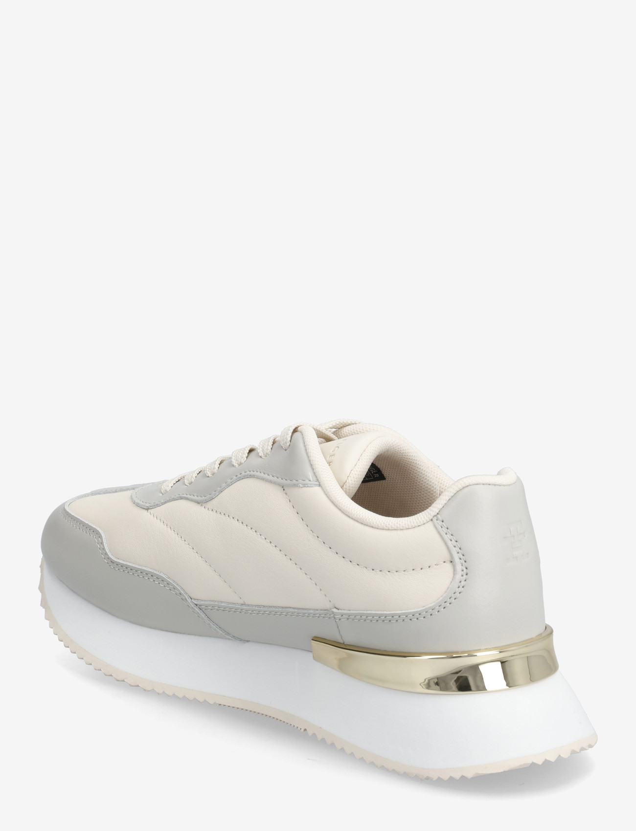 Tommy Hilfiger - CHIC FASHION RUNNER - låga sneakers - soft cream grey whisper - 2