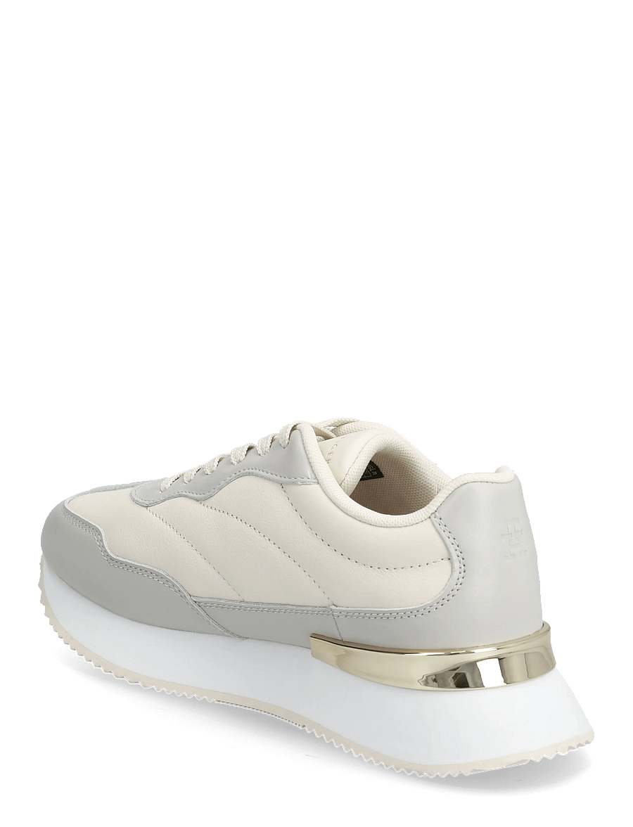 Tommy Hilfiger - CHIC FASHION RUNNER - niedrige sneaker - soft cream grey whisper - 2