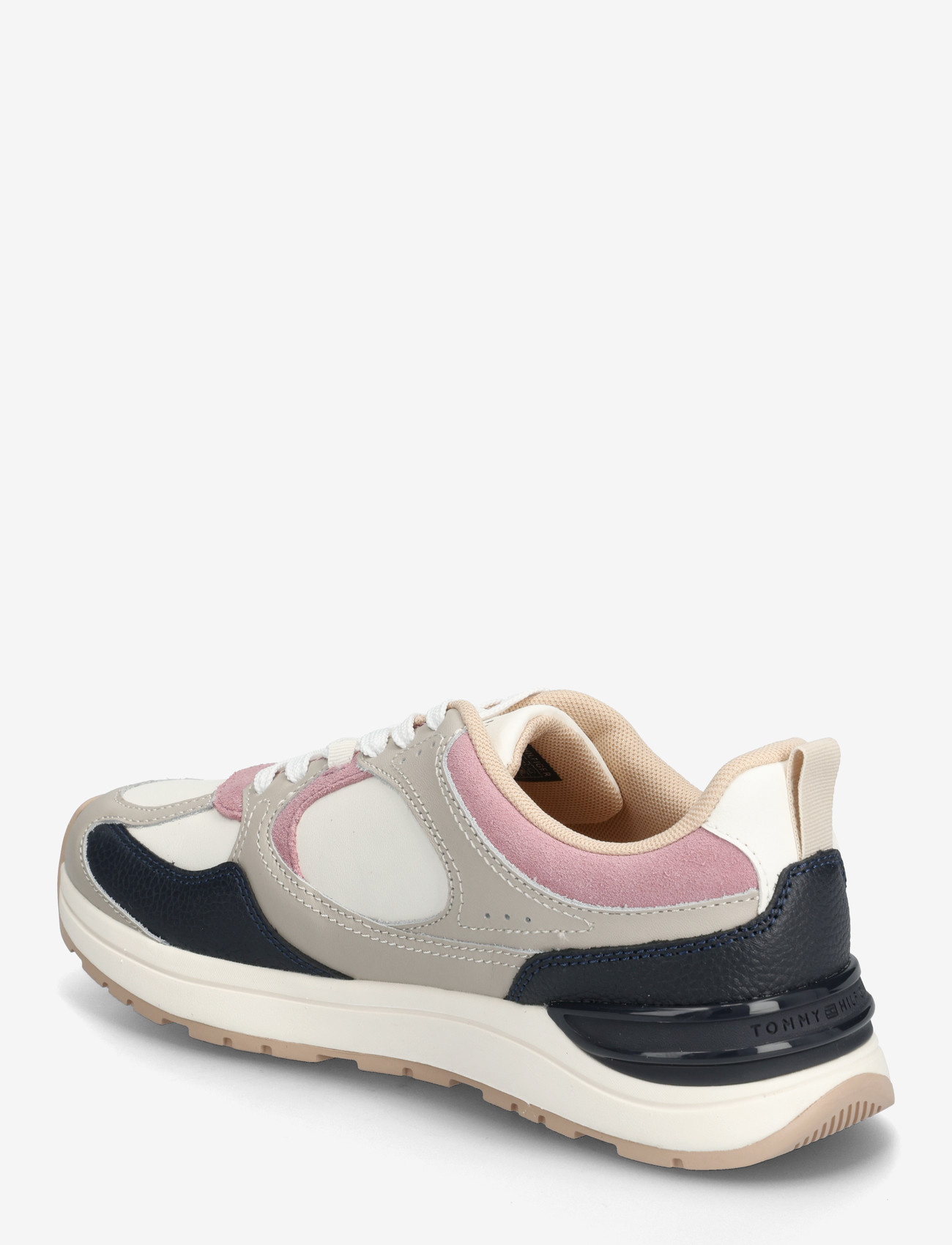 Tommy Hilfiger - CASUAL FASHION RUNNER MIX MAT - lave sneakers - classic stone - 2