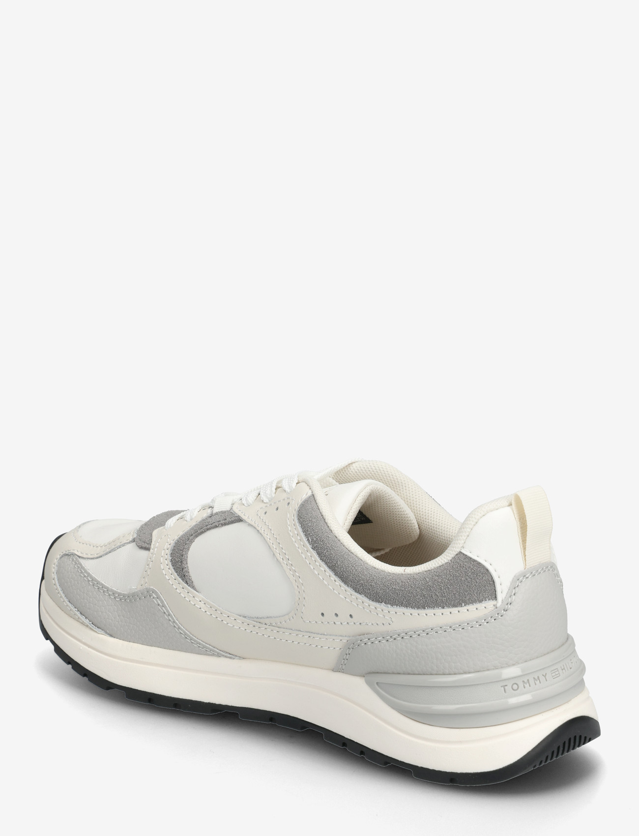Tommy Hilfiger - CASUAL FASHION RUNNER MIX MAT - lave sneakers - soft cream grey whisper - 2