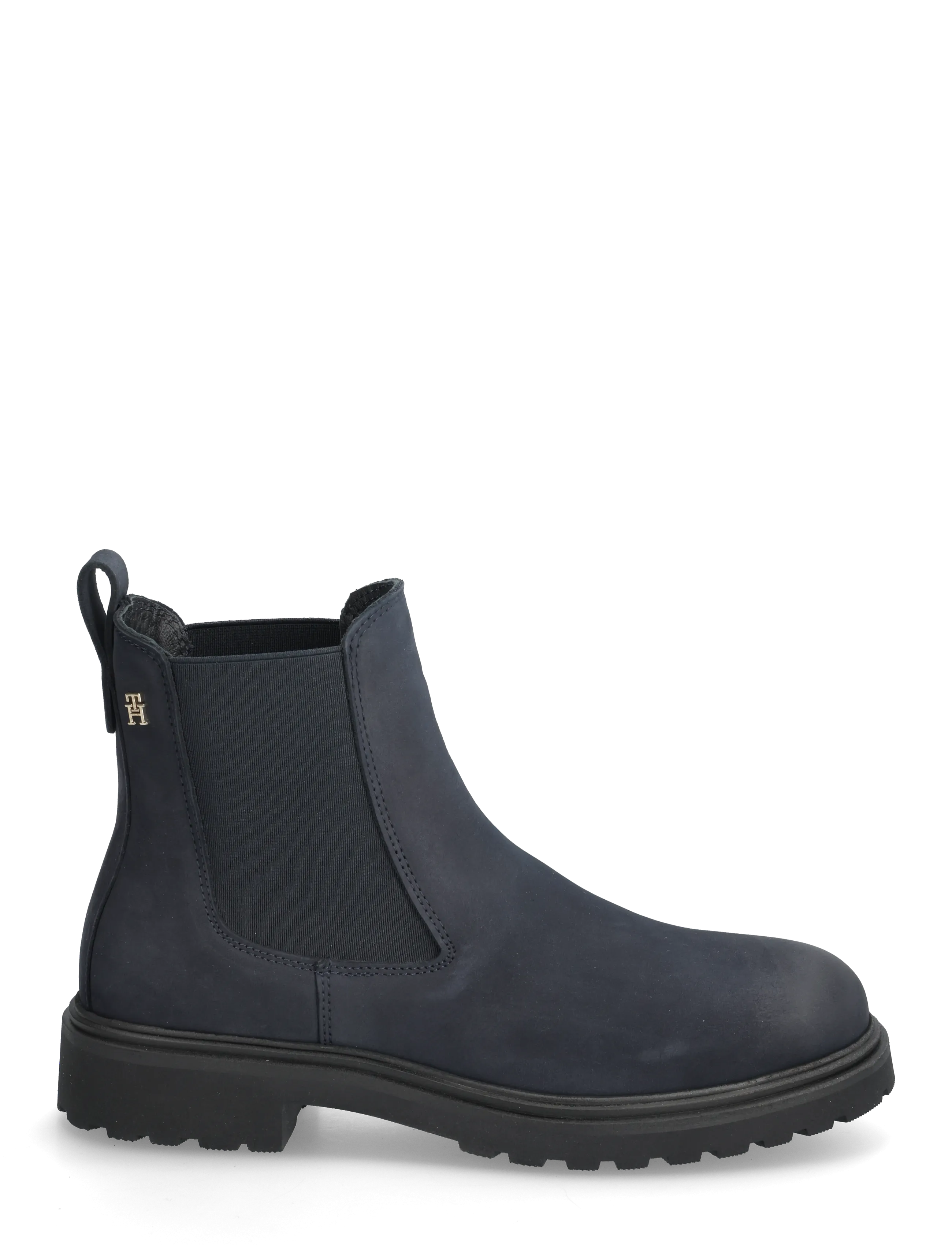 Tommy Hilfiger - TH NUBUCK CLEATED CHELSEA - madalad poolsaapad - space blue - 1
