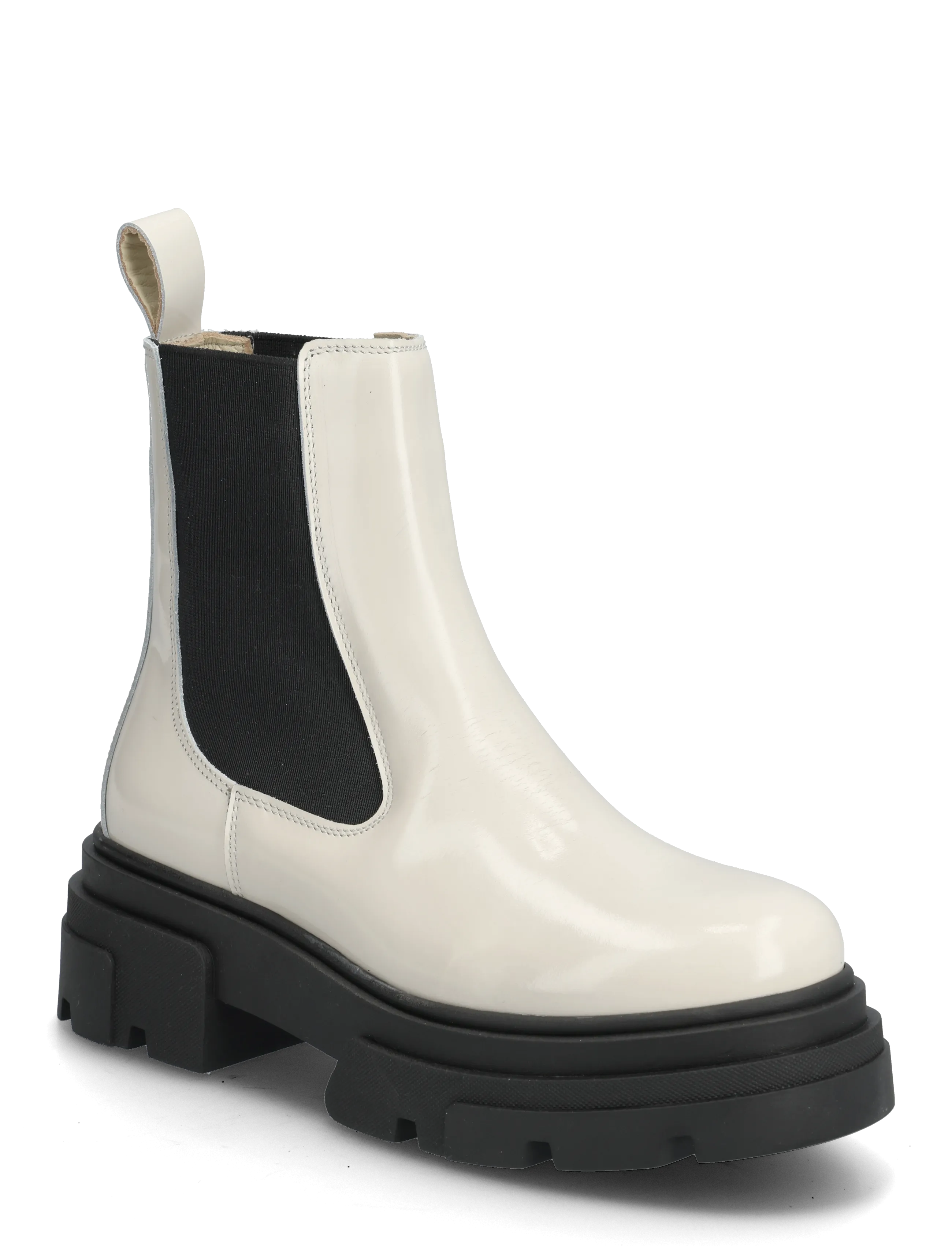 Tommy Hilfiger Th Shiny Leather Chelsea, 39, Boots, Weiß - Chelsea Frauen
