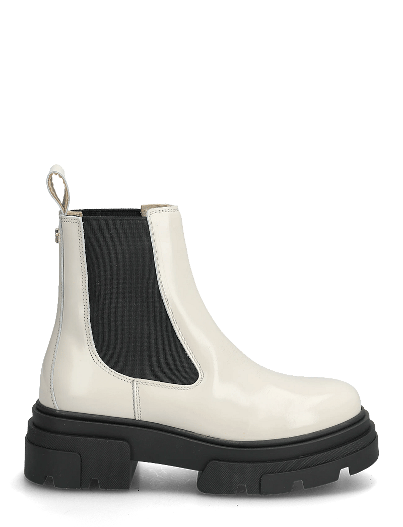 Tommy Hilfiger - TH SHINY LEATHER CHELSEA - varmforede sko - classic beige - 1