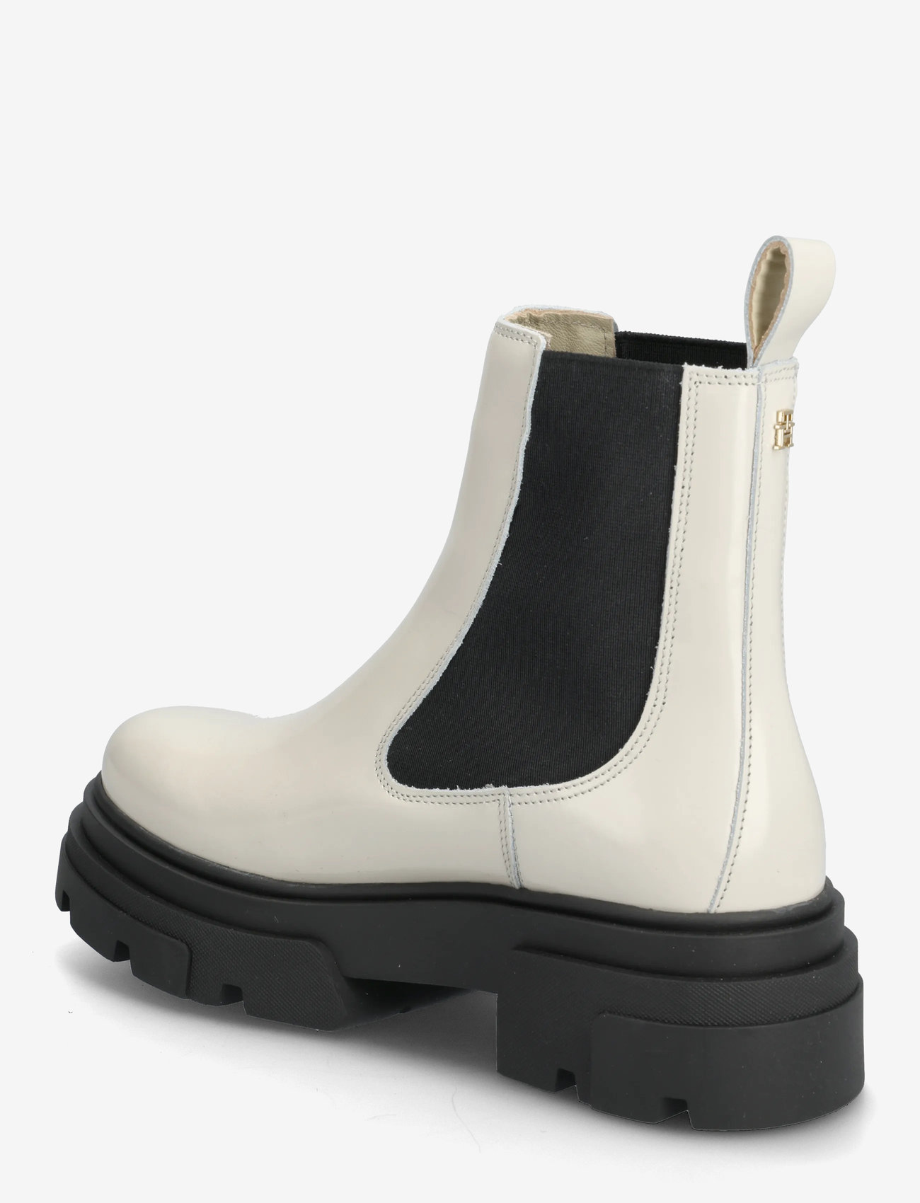 Tommy Hilfiger - TH SHINY LEATHER CHELSEA - varmforede sko - classic beige - 2