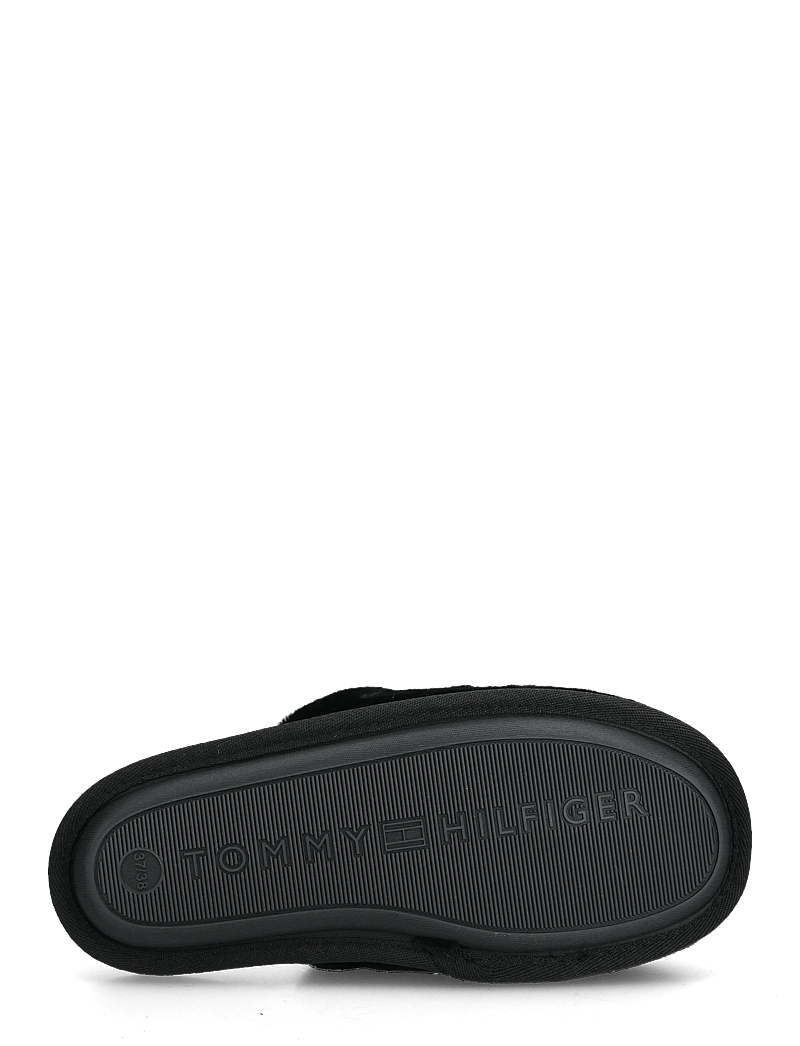 Tommy Hilfiger - TH FAUX FUR HOUSE SHOE - alltags-style - black - 4