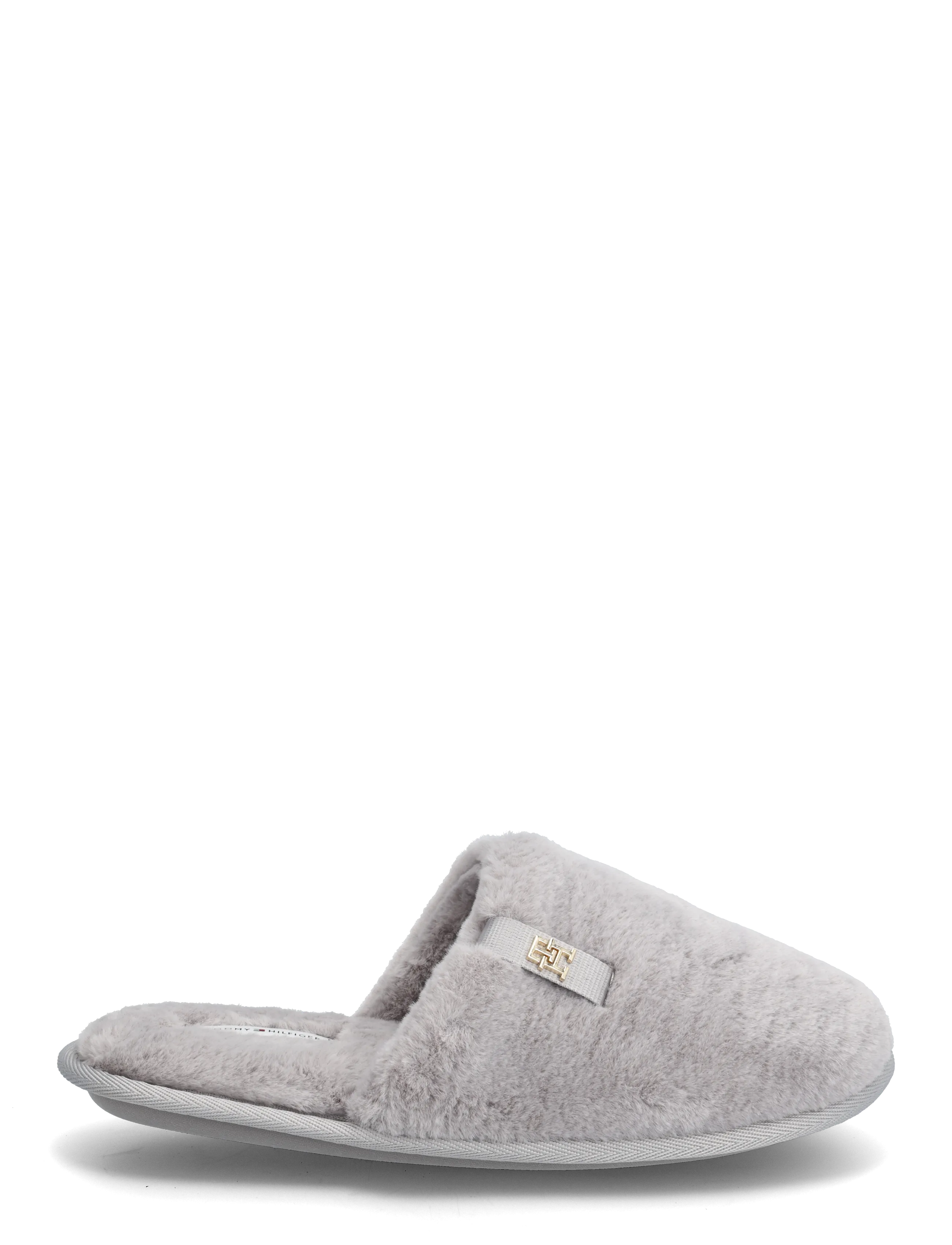 Tommy Hilfiger - TH FAUX FUR HOUSE SHOE - chaussons - lilac dusk - 1