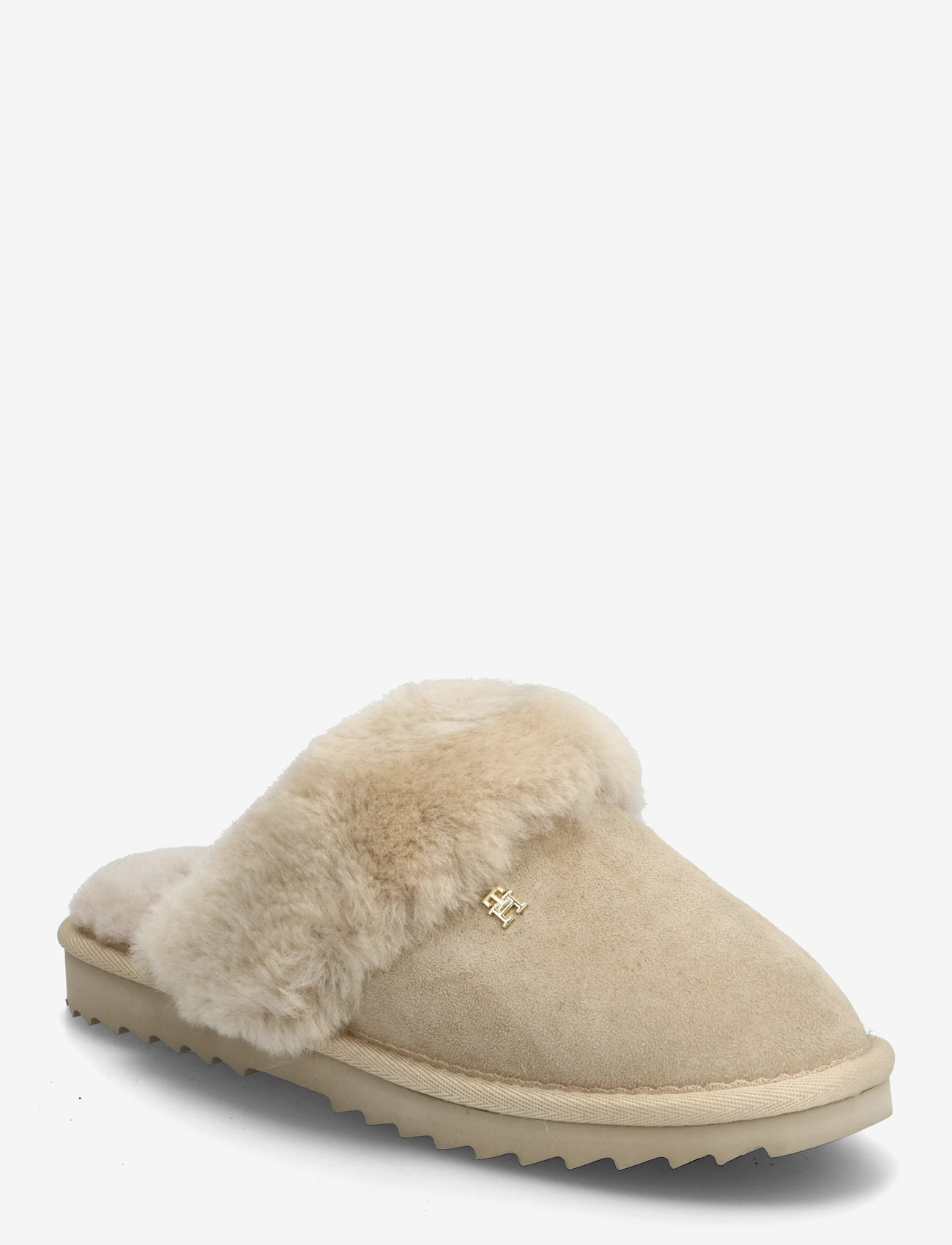 Tommy Hilfiger - TH SHEARLING HOUSE SHOE - everyday style - horseradish - 0