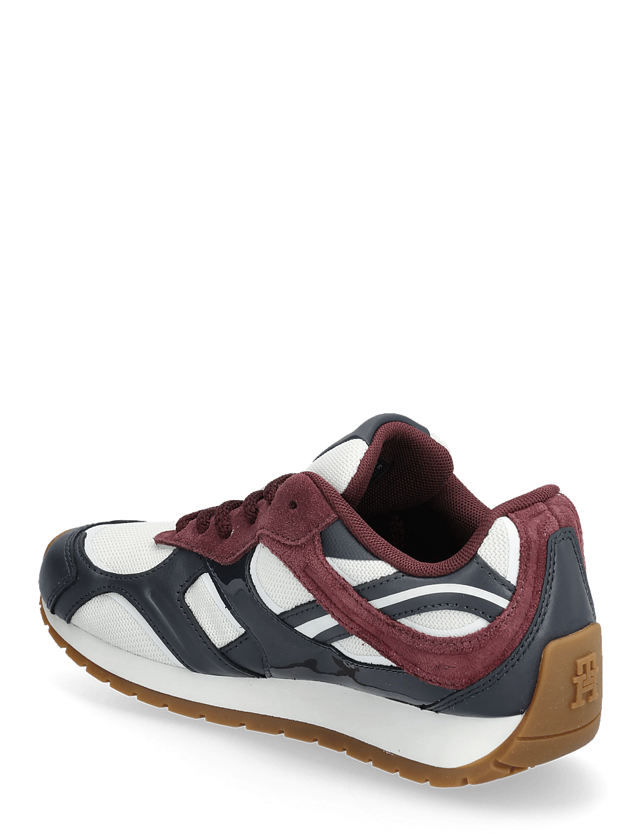 Tommy Hilfiger - TH MODERN RUNNER MIX MAT - madala säärega tossud - space blue marzemino ecru - 2
