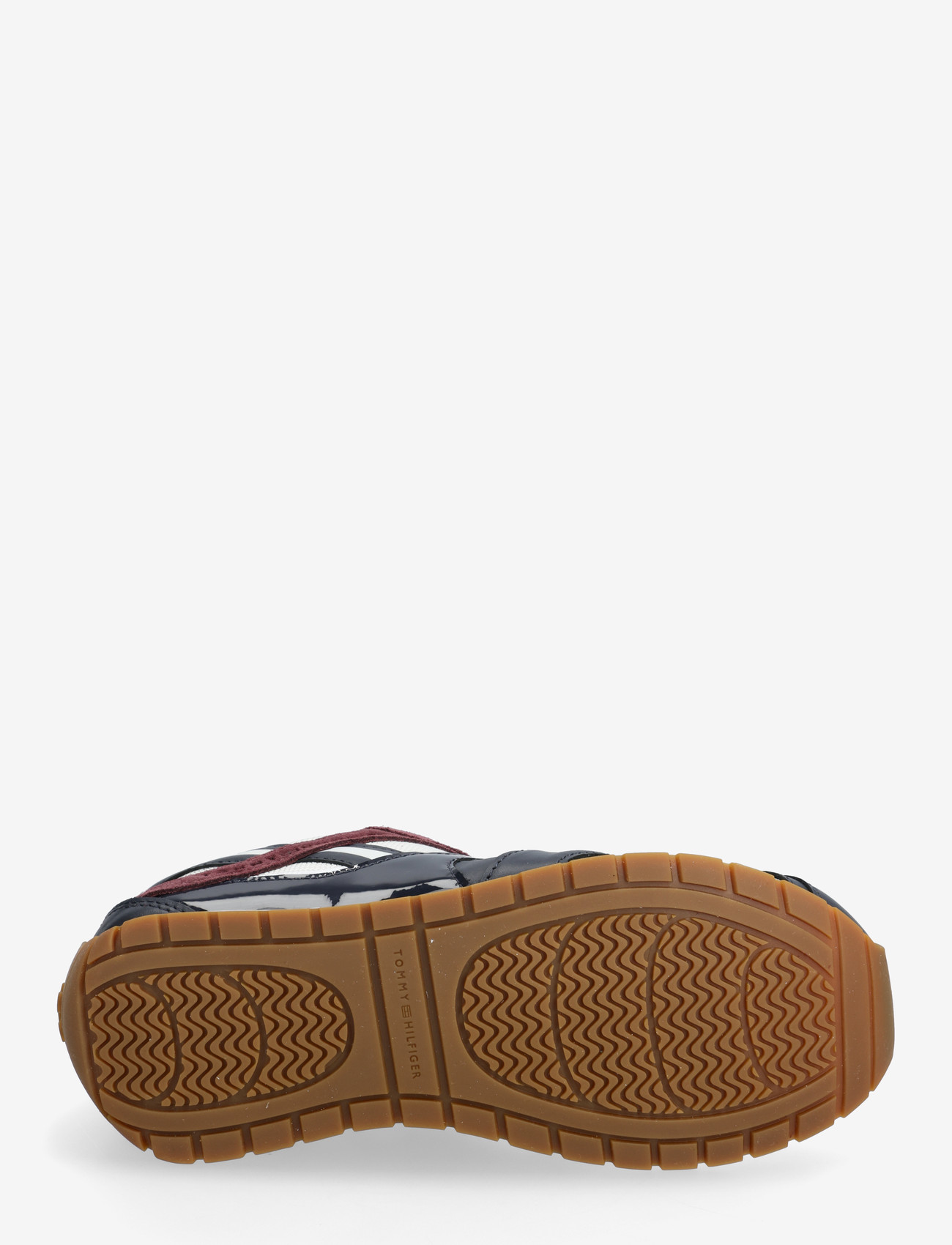 Tommy Hilfiger - TH MODERN RUNNER MIX MAT - lave sneakers - space blue marzemino ecru - 4