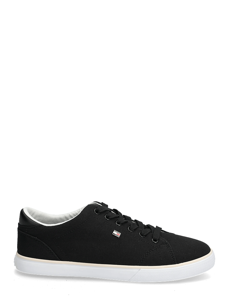 Tommy Hilfiger - TH LOW PROFILE VULC CANVAS - niedrige sneakers - black - 1