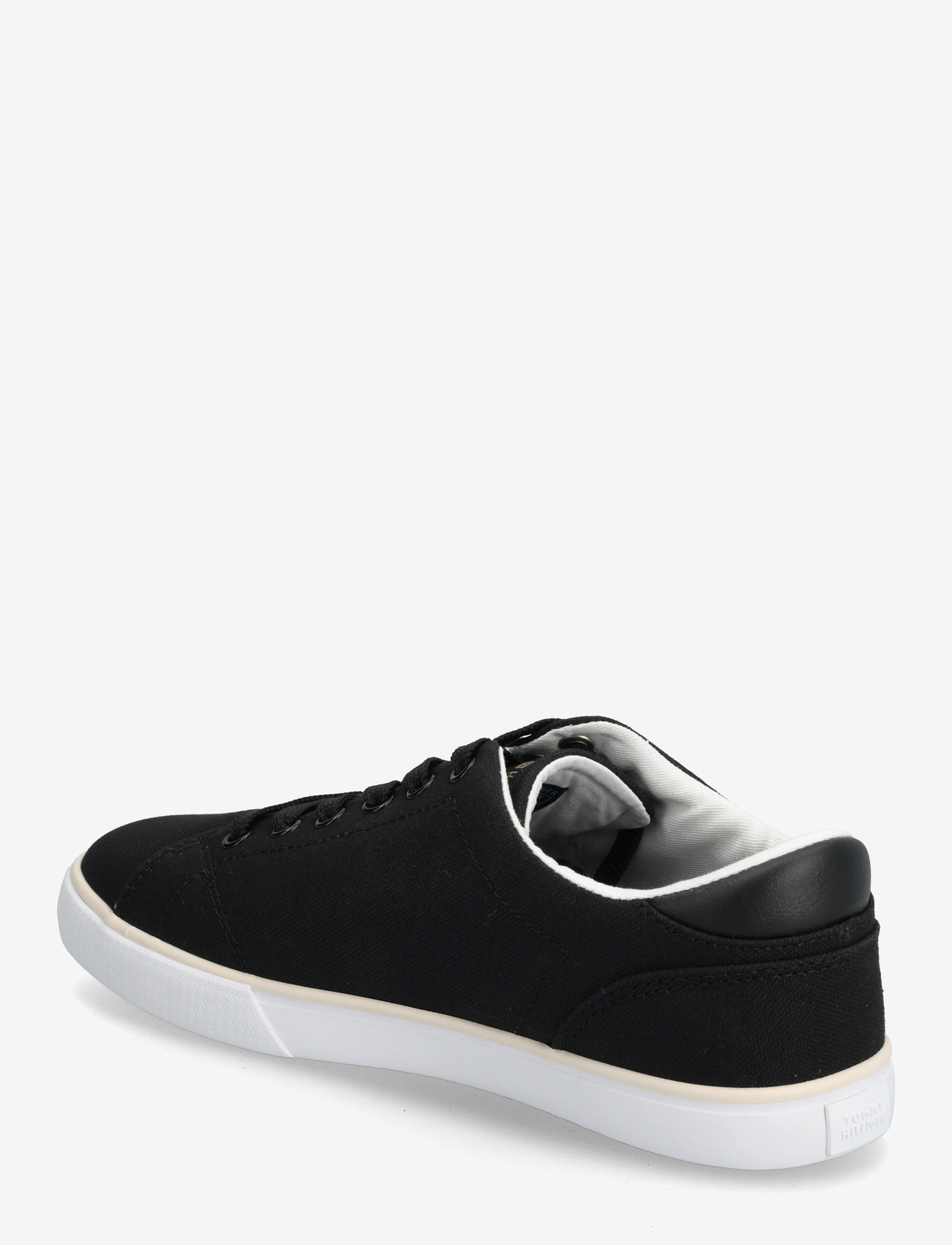 Tommy Hilfiger - TH LOW PROFILE VULC CANVAS - niedrige sneakers - black - 2