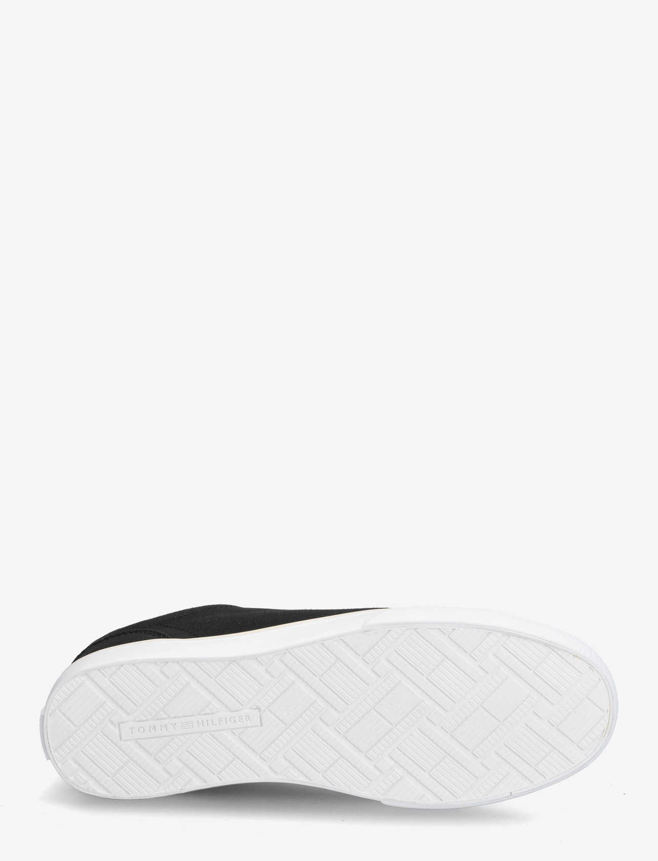 Tommy Hilfiger - TH LOW PROFILE VULC CANVAS - niedrige sneakers - black - 4