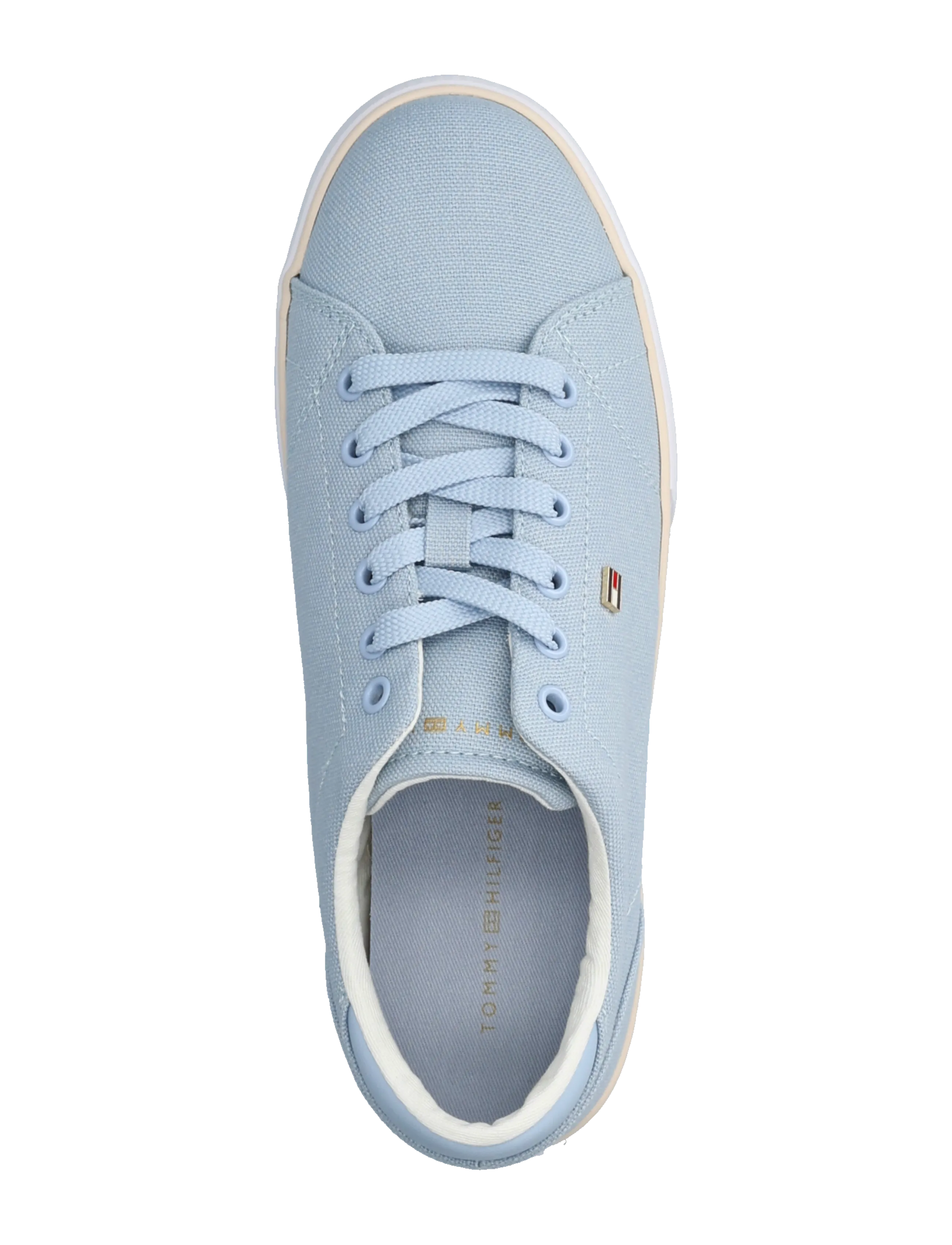 Tommy Hilfiger - TH LOW PROFILE VULC CANVAS - konfirmation - breezy blue - 3