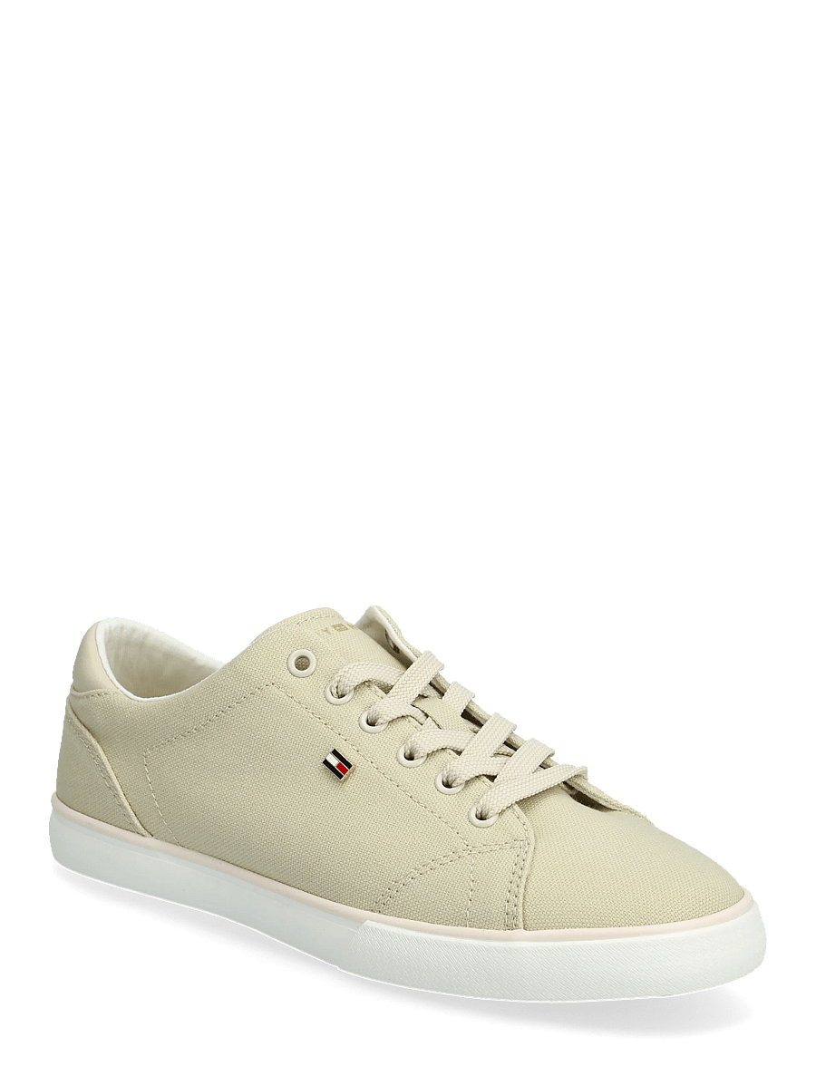 Tommy Hilfiger - TH LOW PROFILE VULC CANVAS - konfirmation - classic beige - 0