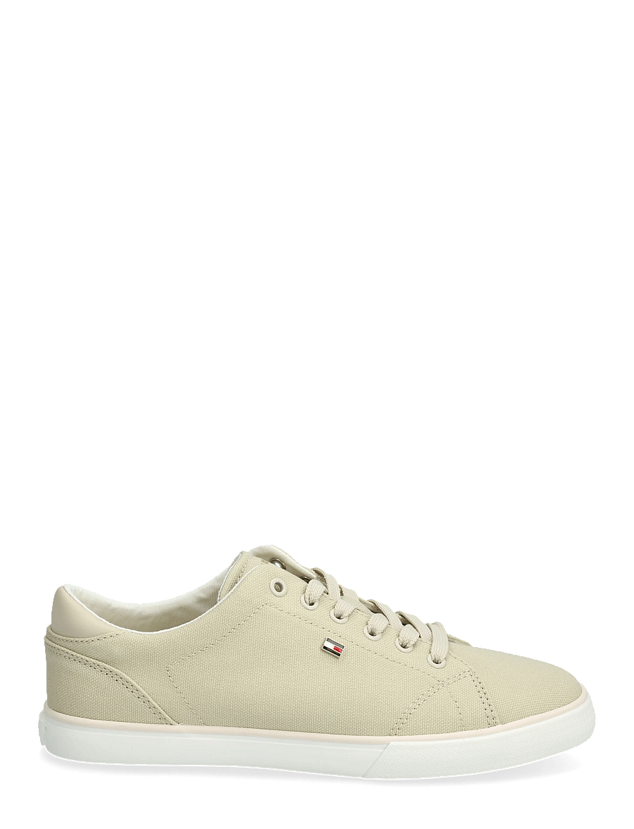 Tommy Hilfiger - TH LOW PROFILE VULC CANVAS - konfirmation - classic beige - 1