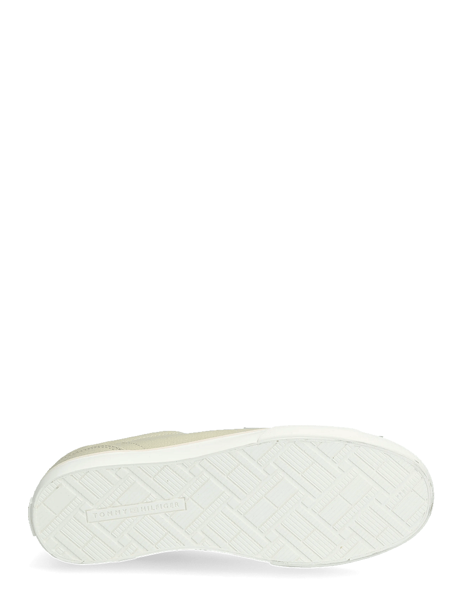 Tommy Hilfiger - TH LOW PROFILE VULC CANVAS - konfirmation - classic beige - 4