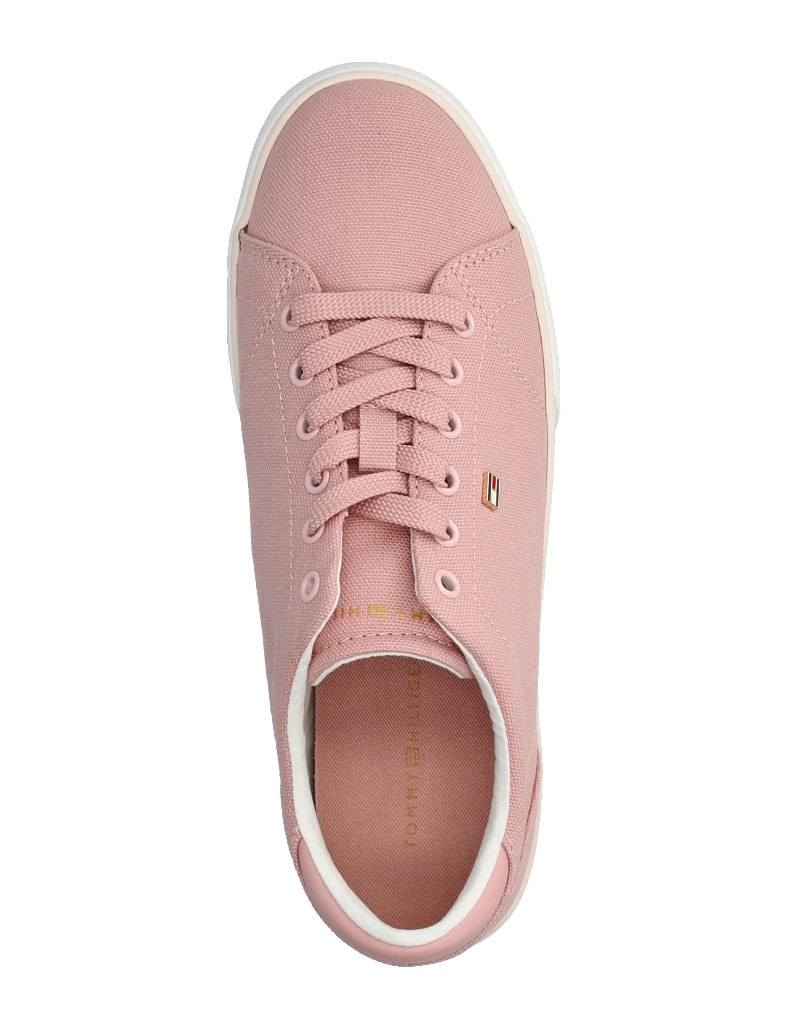 Tommy Hilfiger - TH LOW PROFILE VULC CANVAS - konfirmation - foggy pink - 3