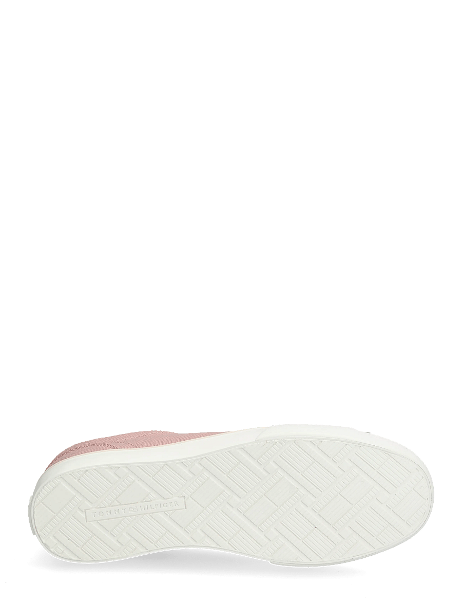 Tommy Hilfiger - TH LOW PROFILE VULC CANVAS - konfirmation - foggy pink - 4