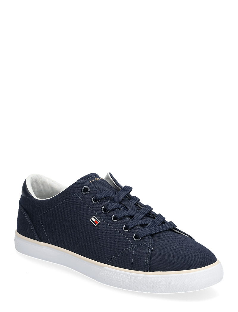 Tommy Hilfiger - TH LOW PROFILE VULC CANVAS - konfirmationstøj - space blue - 0