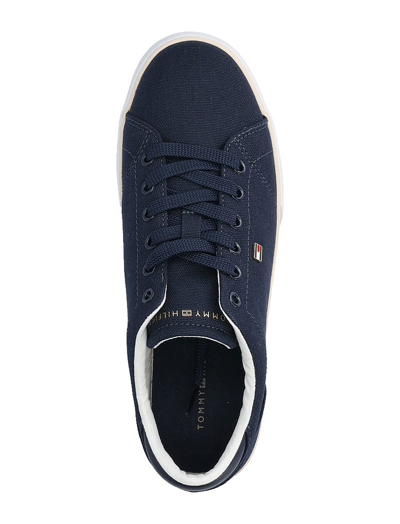Tommy Hilfiger - TH LOW PROFILE VULC CANVAS - konfirmationstøj - space blue - 3