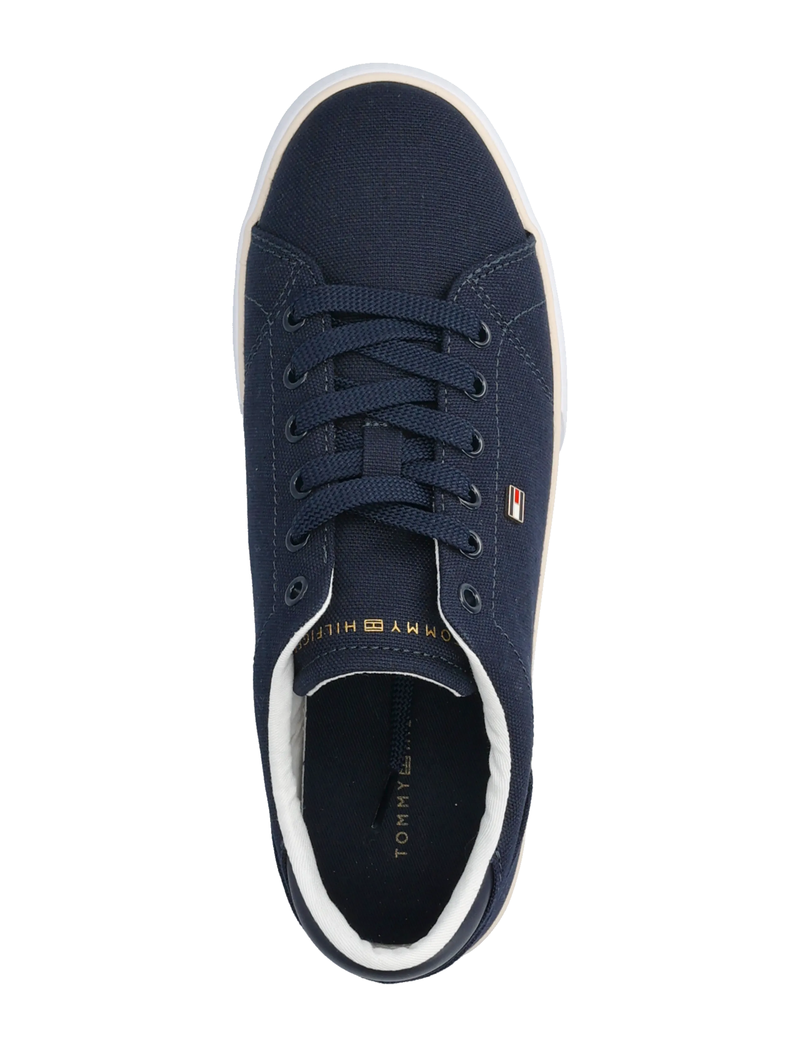 Tommy Hilfiger - TH LOW PROFILE VULC CANVAS - konfirmation - space blue - 3