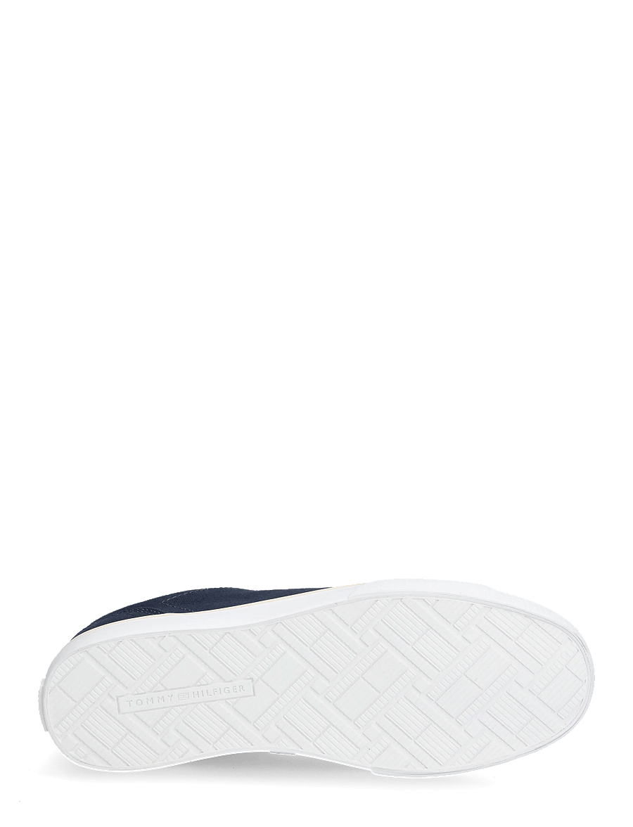 Tommy Hilfiger - TH LOW PROFILE VULC CANVAS - konfirmation - space blue - 4