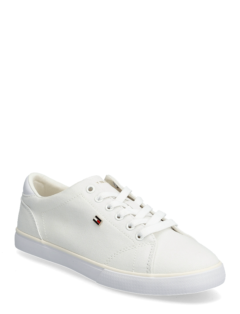 Tommy Hilfiger - TH LOW PROFILE VULC CANVAS - konfirmationstøj - white - 0