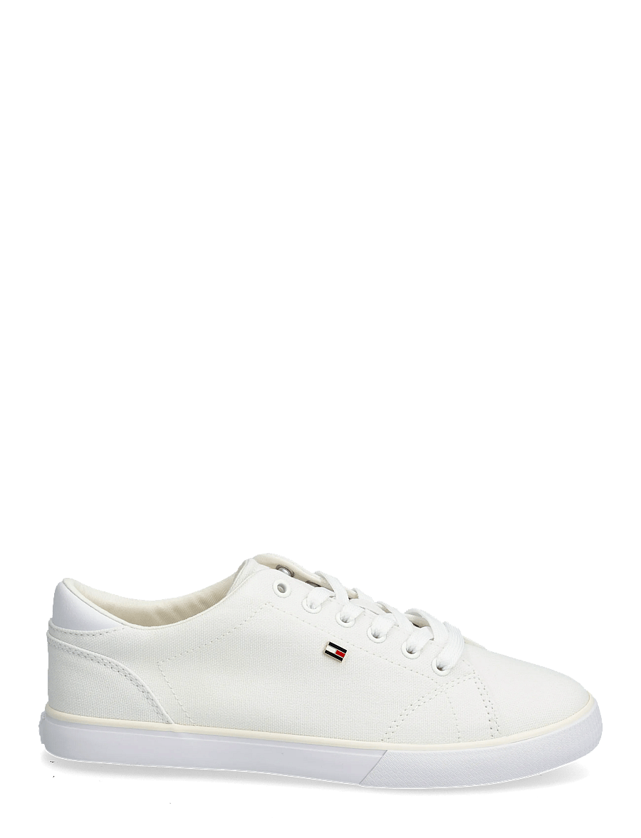 Tommy Hilfiger - TH LOW PROFILE VULC CANVAS - konfirmation - white - 1