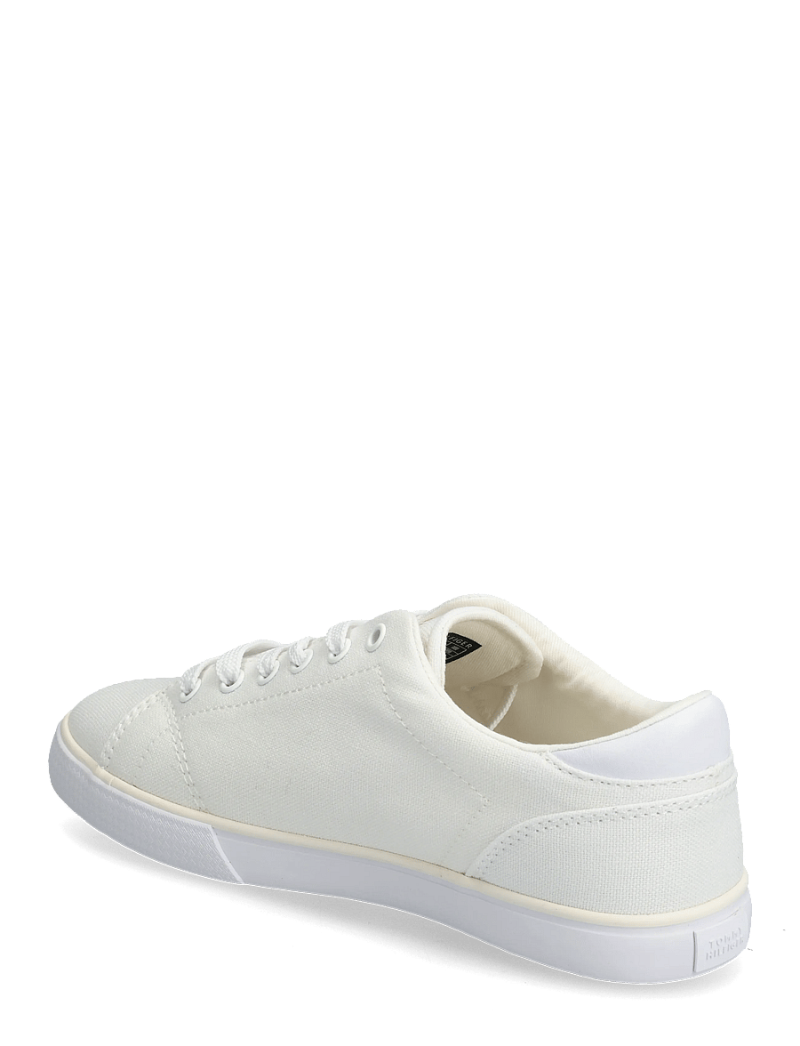 Tommy Hilfiger - TH LOW PROFILE VULC CANVAS - konfirmation - white - 2