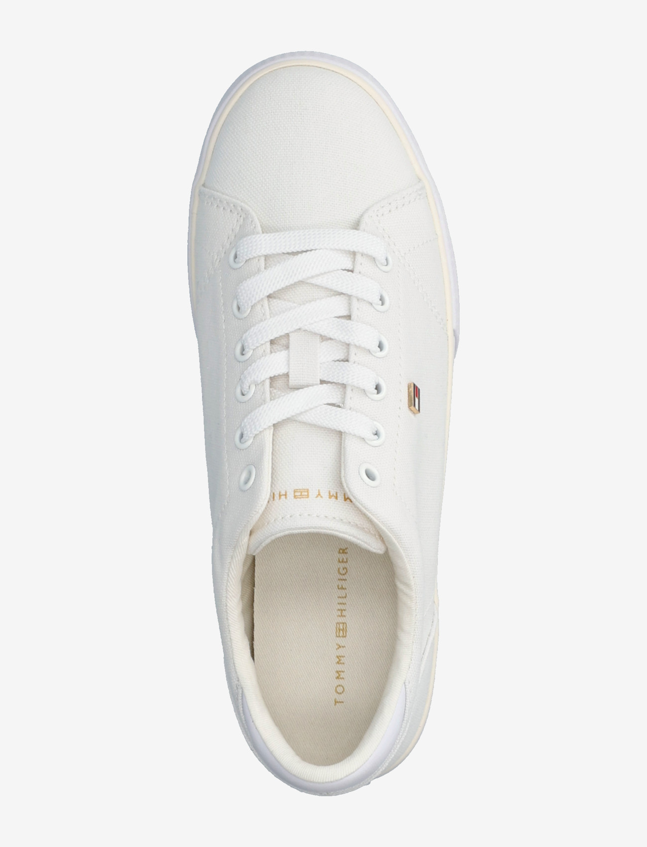 Tommy Hilfiger - TH LOW PROFILE VULC CANVAS - konfirmationstøj - white - 3