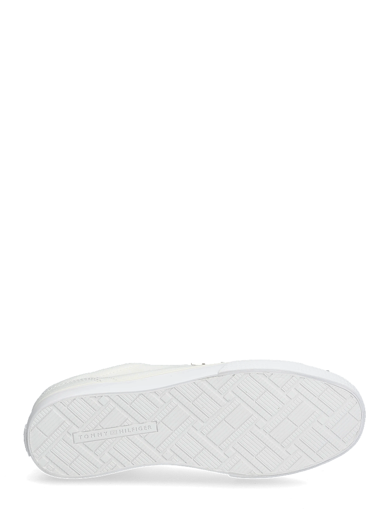 Tommy Hilfiger - TH LOW PROFILE VULC CANVAS - konfirmationstøj - white - 4