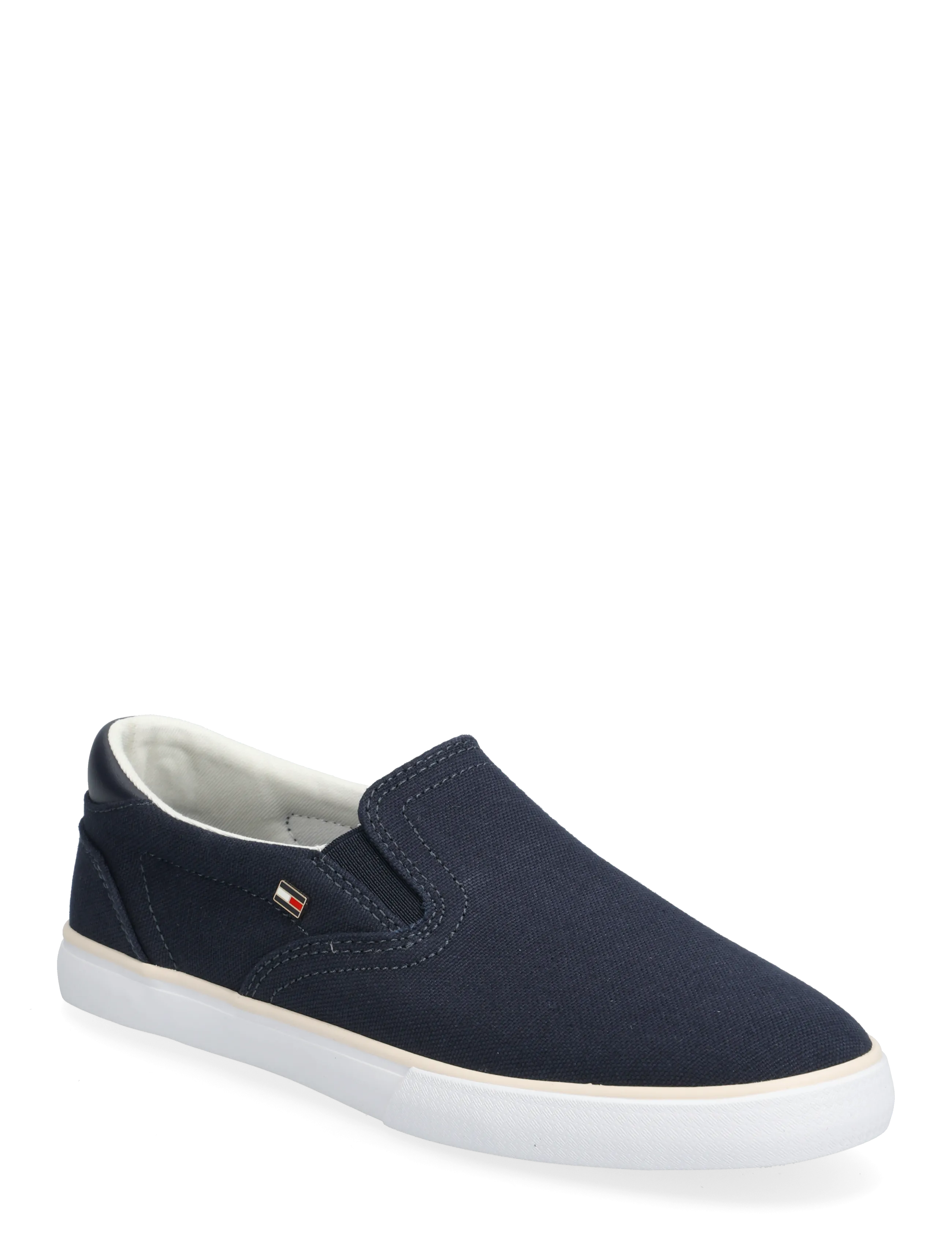 Tommy Hilfiger TH LOW PROFILE SLIP ON - Slip-on sneakers - SPACE BLUE / navy
