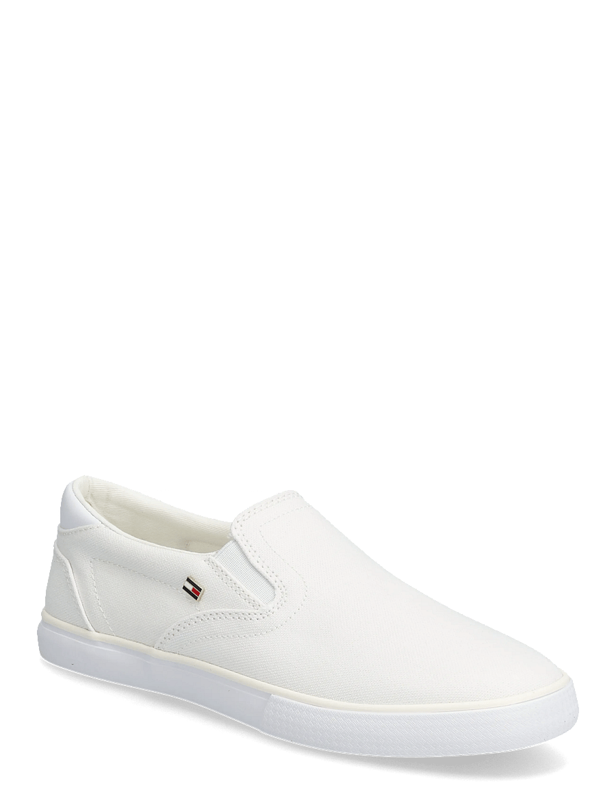 Tommy Hilfiger - TH LOW PROFILE SLIP ON - konfirmation - white - 0