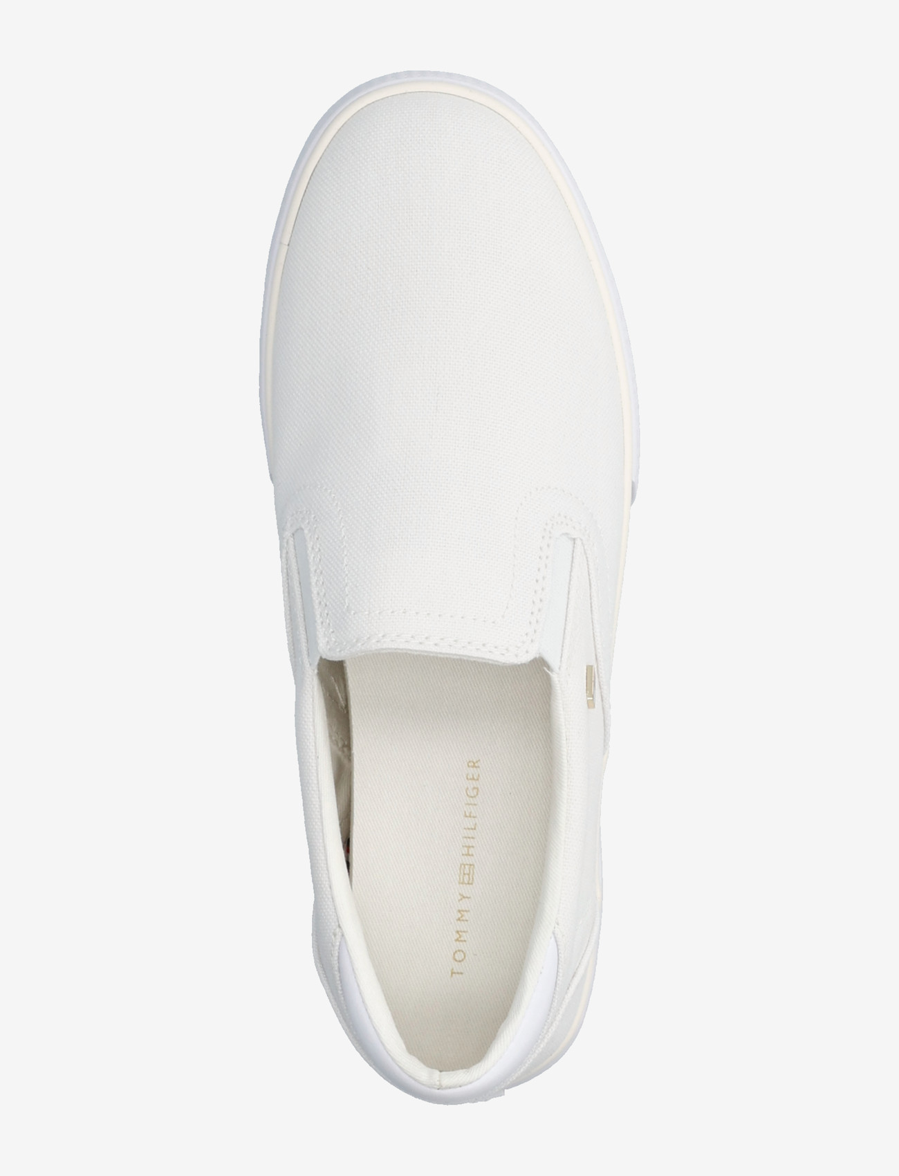 Tommy Hilfiger - TH LOW PROFILE SLIP ON - slip-on sneakers - white - 3