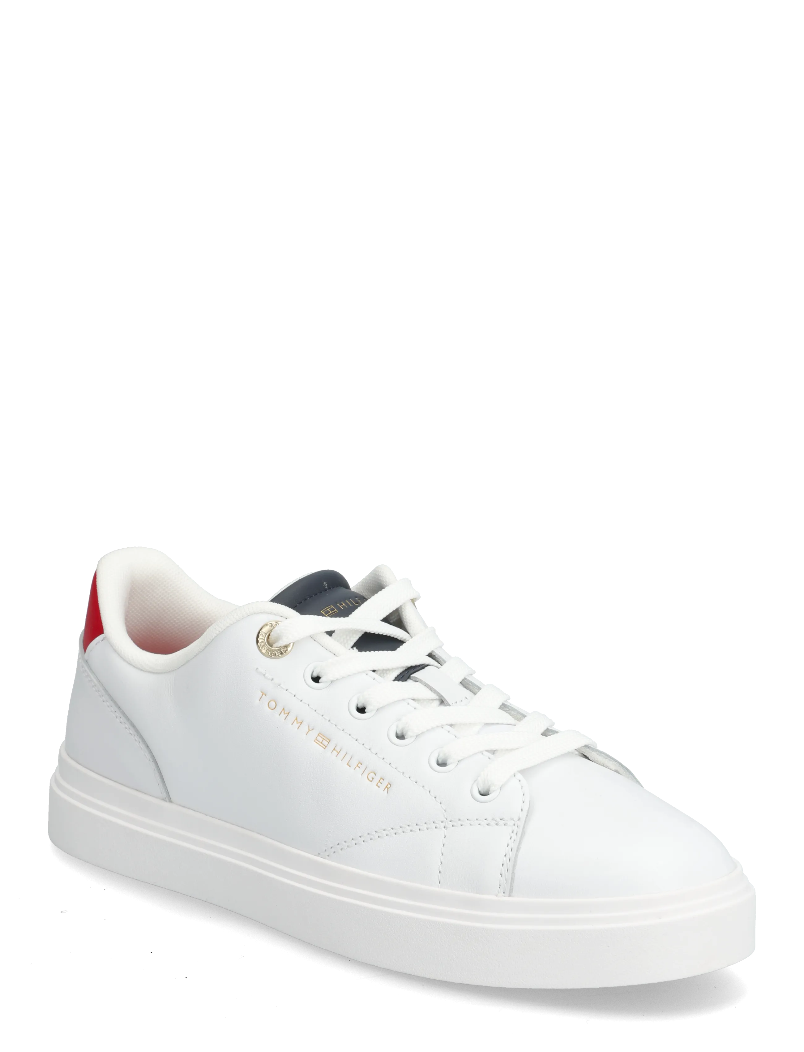 TOMMY HILFIGER Th Feminine Cupsole Leder Weiß - 38 - Damen