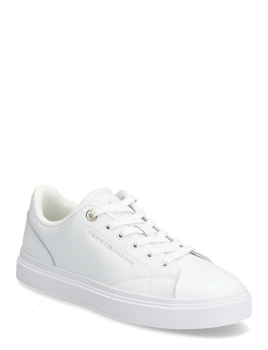 Tommy Hilfiger - TH FEMININE CUPSOLE LEATHER - konfirmationstøj - white - 0