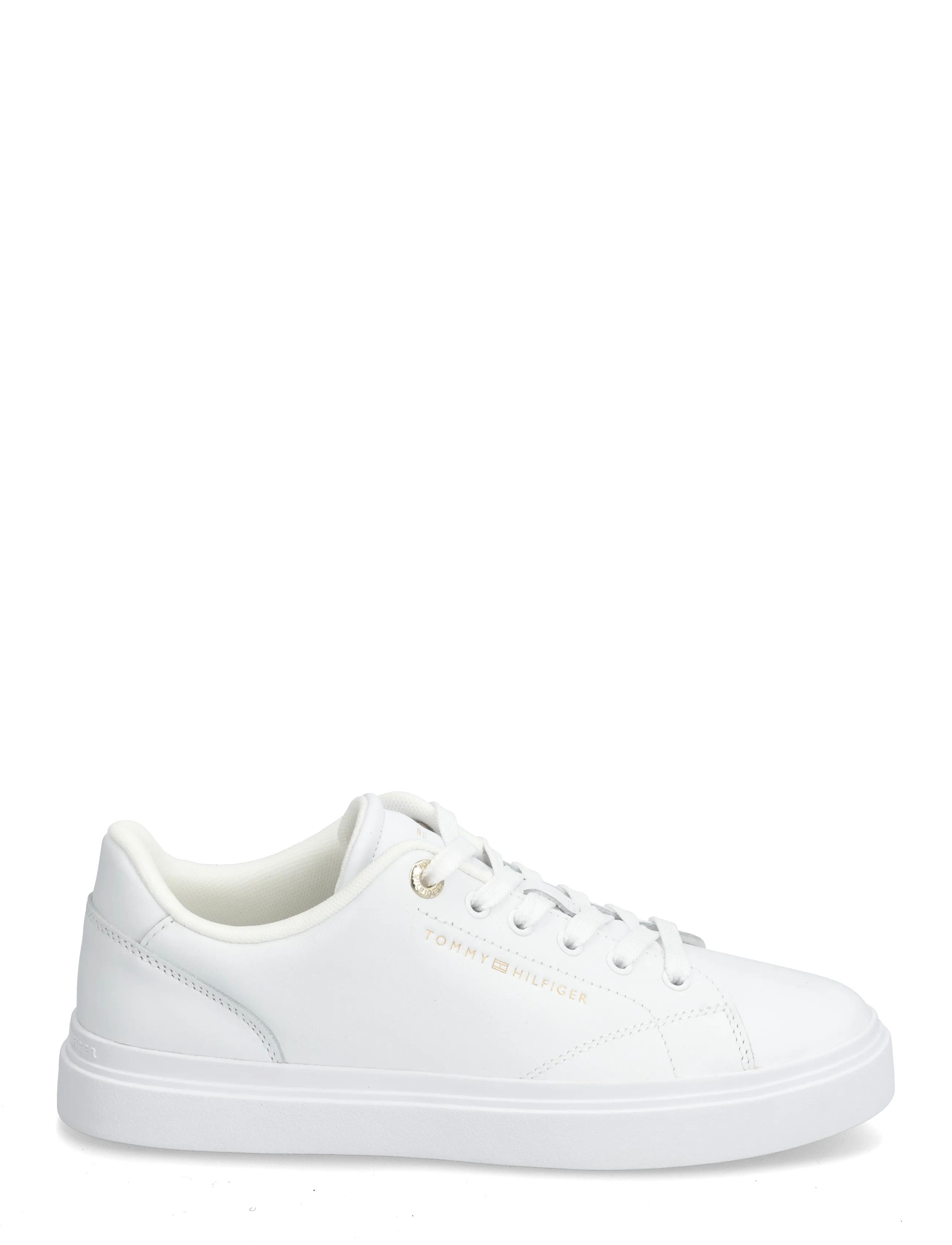 Tommy Hilfiger - TH FEMININE CUPSOLE LEATHER - konfirmationstøj - white - 1