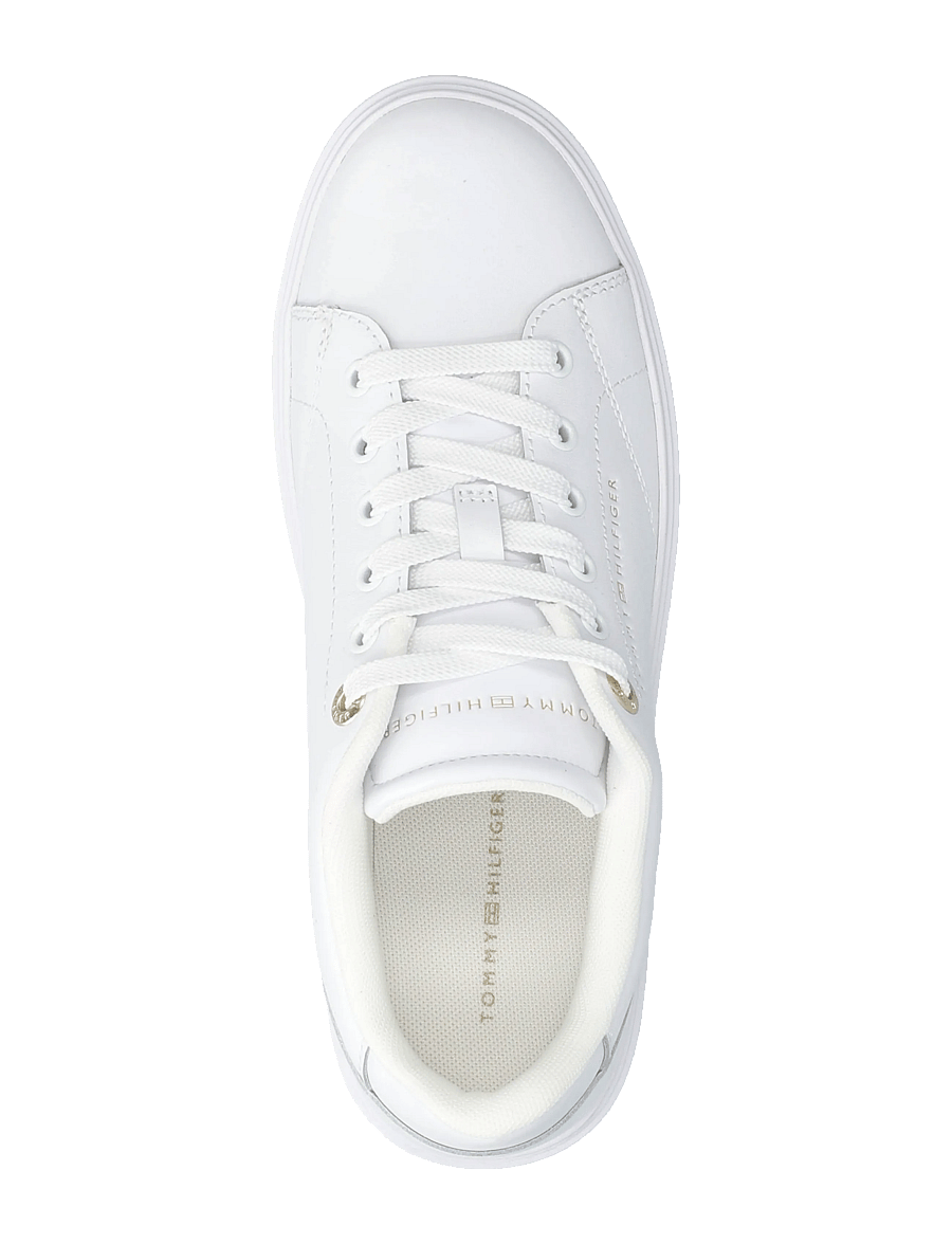 Tommy Hilfiger - TH FEMININE CUPSOLE LEATHER - konfirmationstøj - white - 3