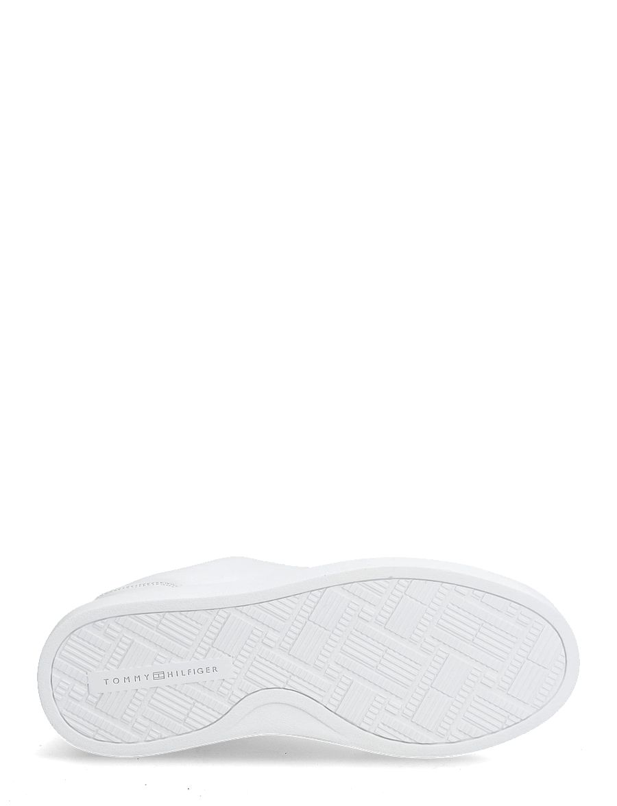 Tommy Hilfiger - TH FEMININE CUPSOLE LEATHER - konfirmationstøj - white - 4